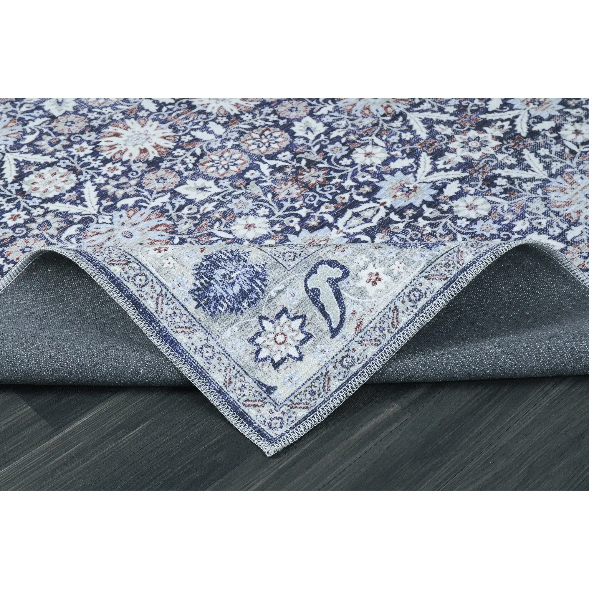 Vintage Traditional Machine Washable Non Slip Area Rugs for Living Room Bedroom Kitchen