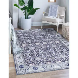 Vintage Traditional Machine Washable Non Slip Area Rugs for Living Room Bedroom Kitchen