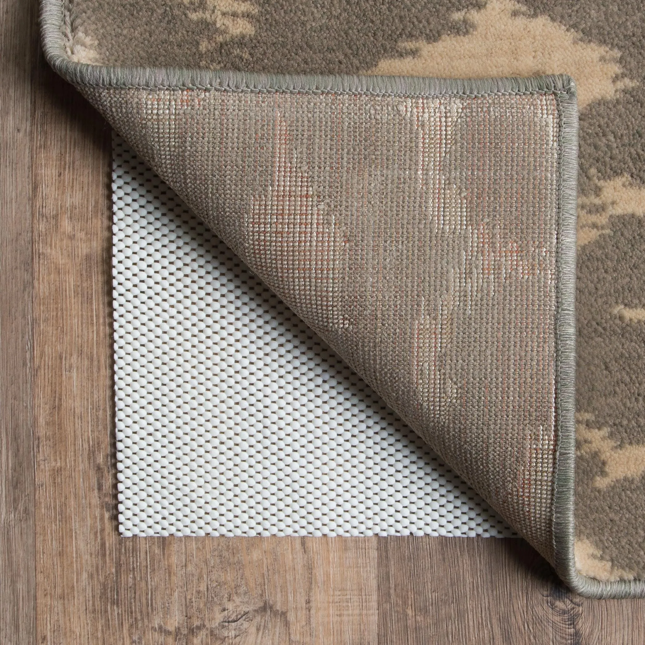 Vista Home Cozy Cushioned Indoor Rug Pad. - Beige