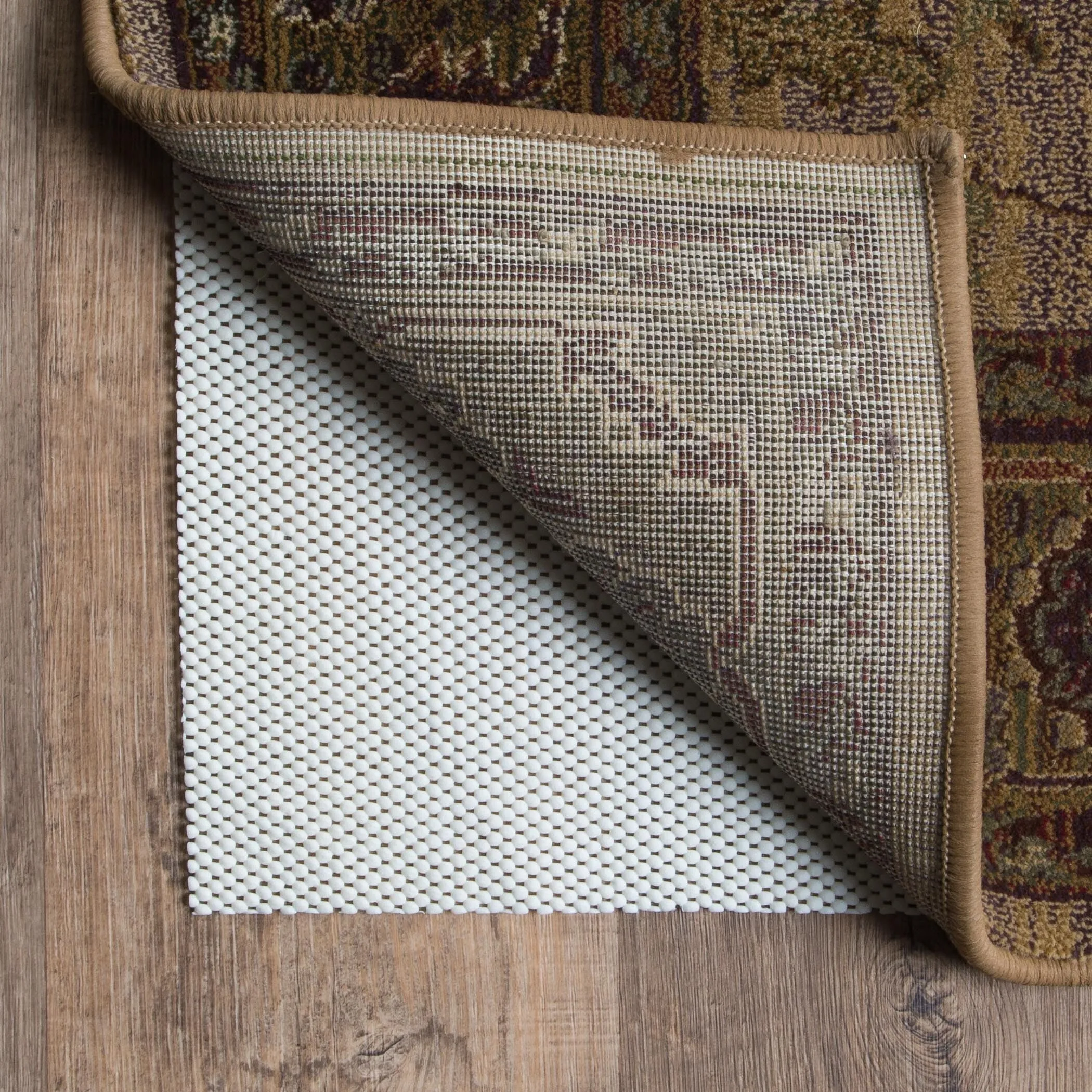 Vista Home Cozy Cushioned Indoor Rug Pad. - Beige