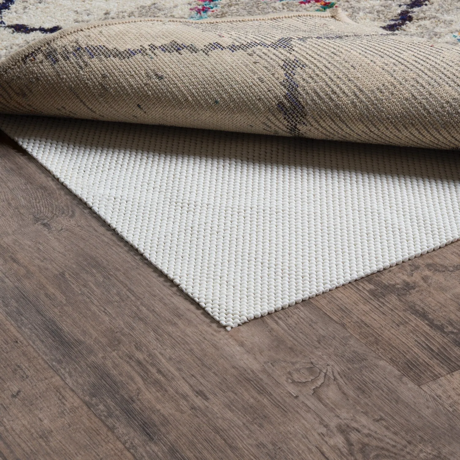 Vista Home Cozy Cushioned Indoor Rug Pad. - Beige