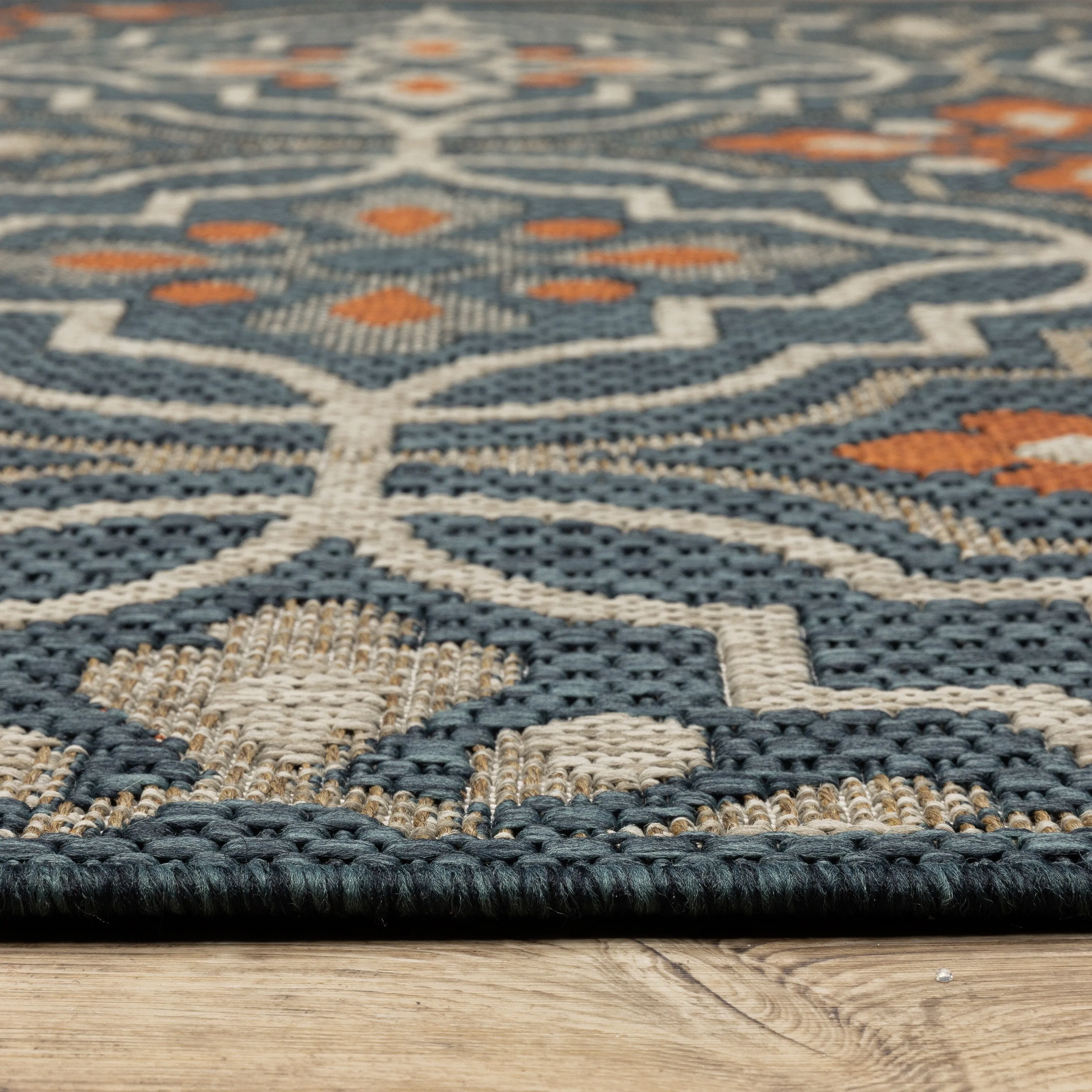 Vista Home Higgins Quatrefoil Panel Indoor/ Outdoor Area Rug by Havenside Home