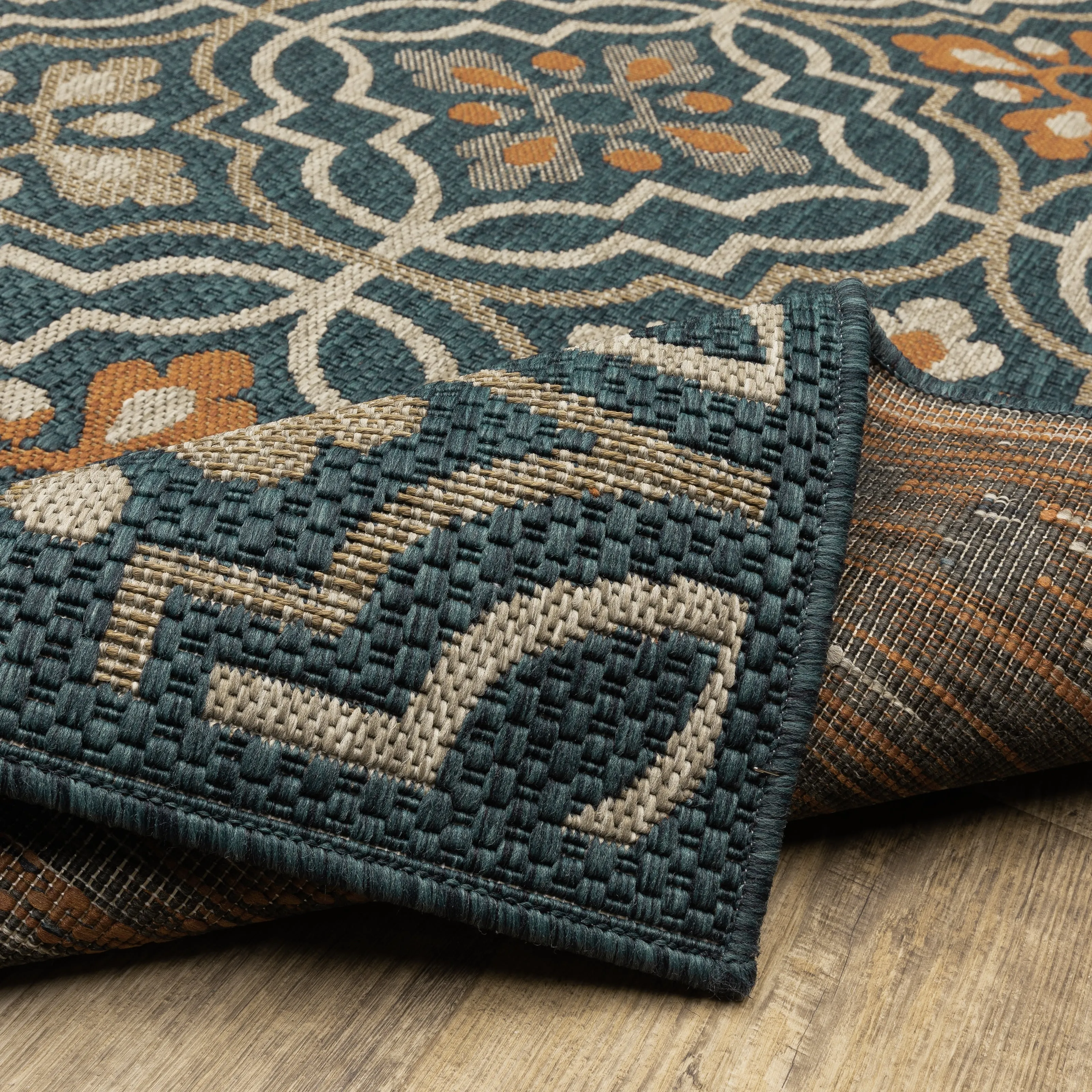 Vista Home Higgins Quatrefoil Panel Indoor/ Outdoor Area Rug by Havenside Home