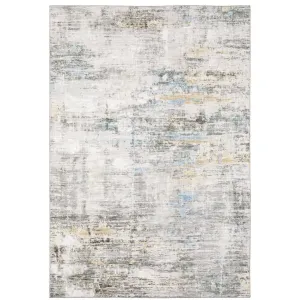 Vista Home Montreux Contemporary Abstract Gray Area Rug