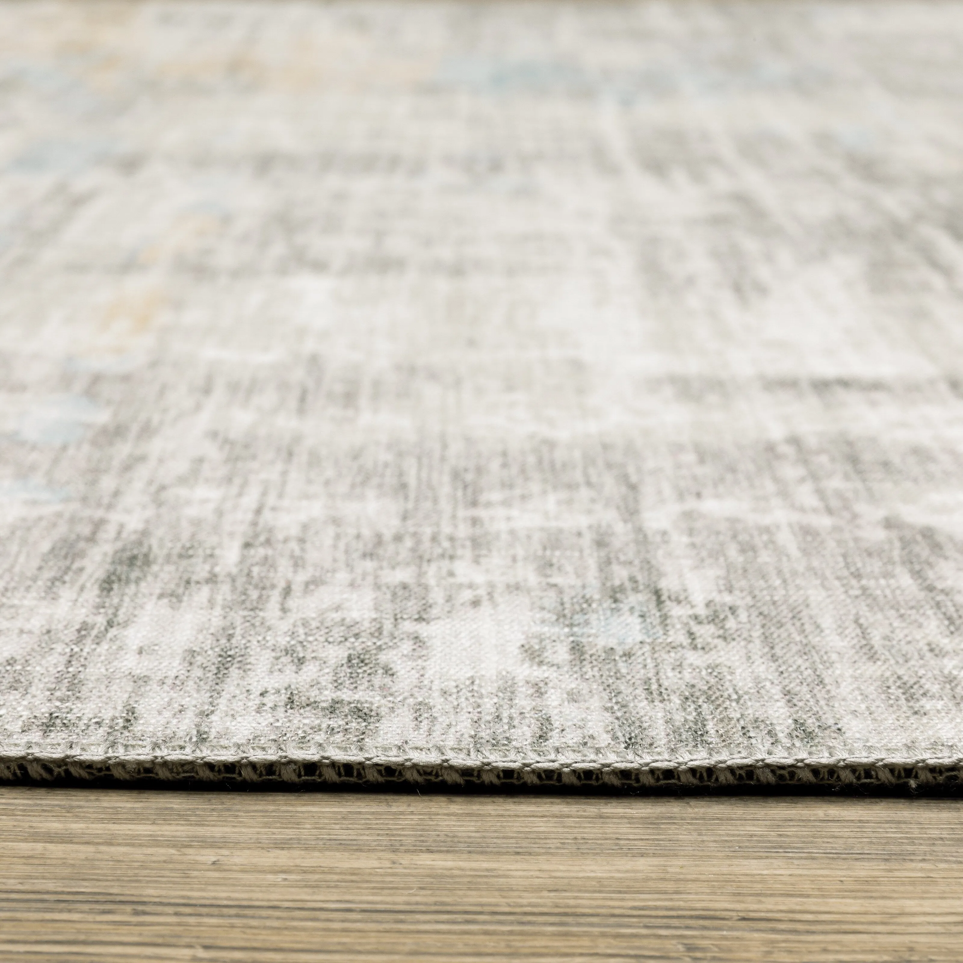 Vista Home Montreux Contemporary Abstract Gray Area Rug
