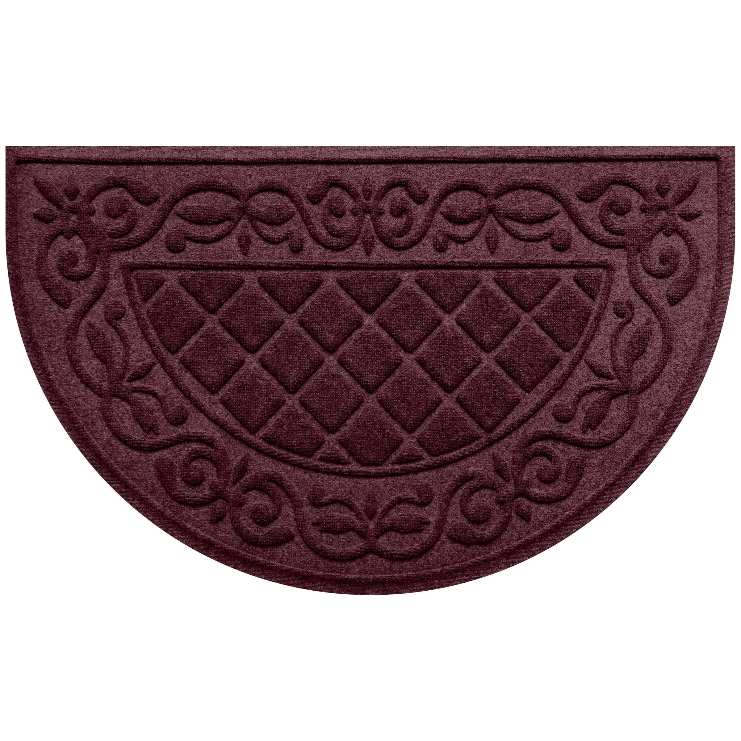 WaterHog Tristan 24x39 Indoor/Outdoor Half Round Door Mat