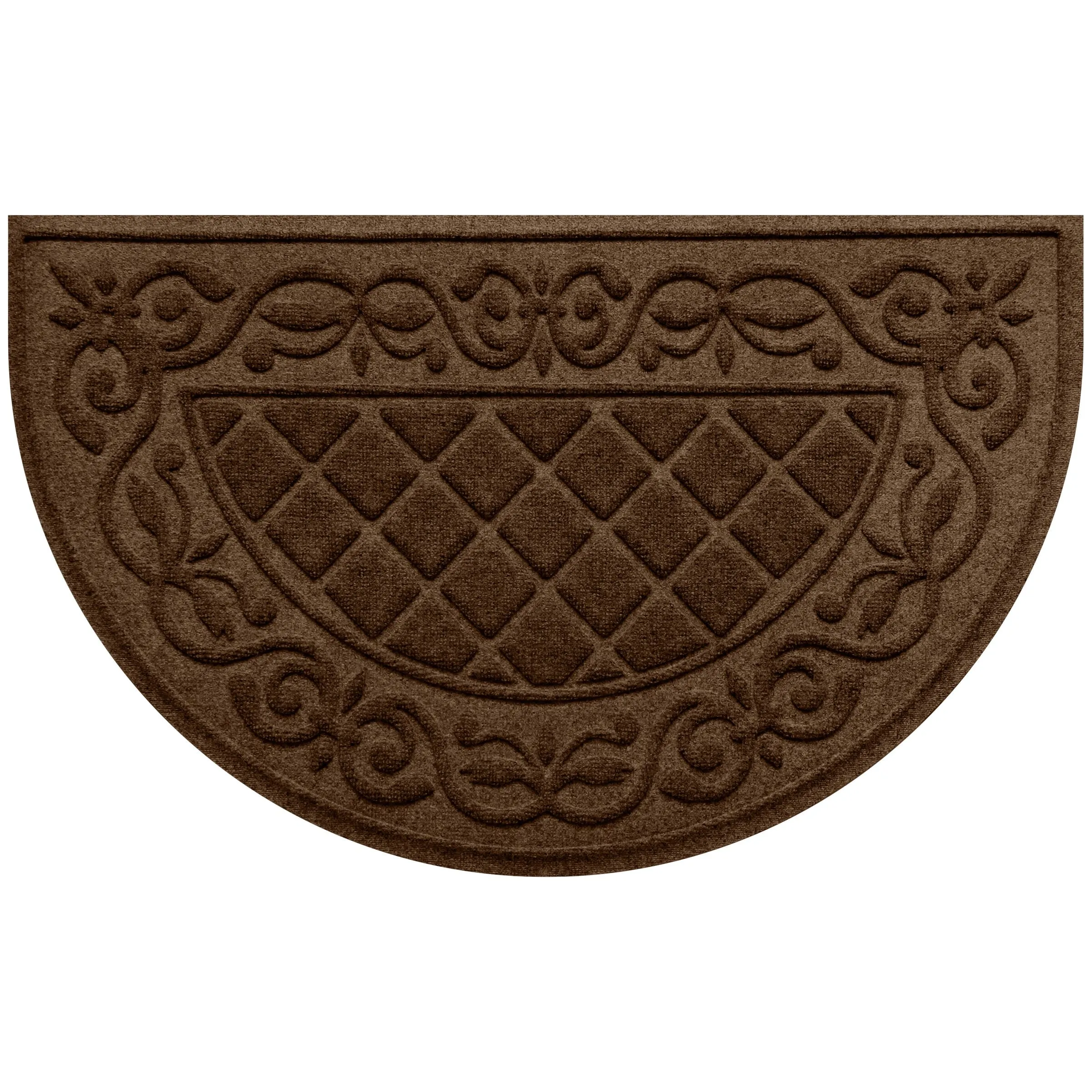 WaterHog Tristan 24x39 Indoor/Outdoor Half Round Door Mat