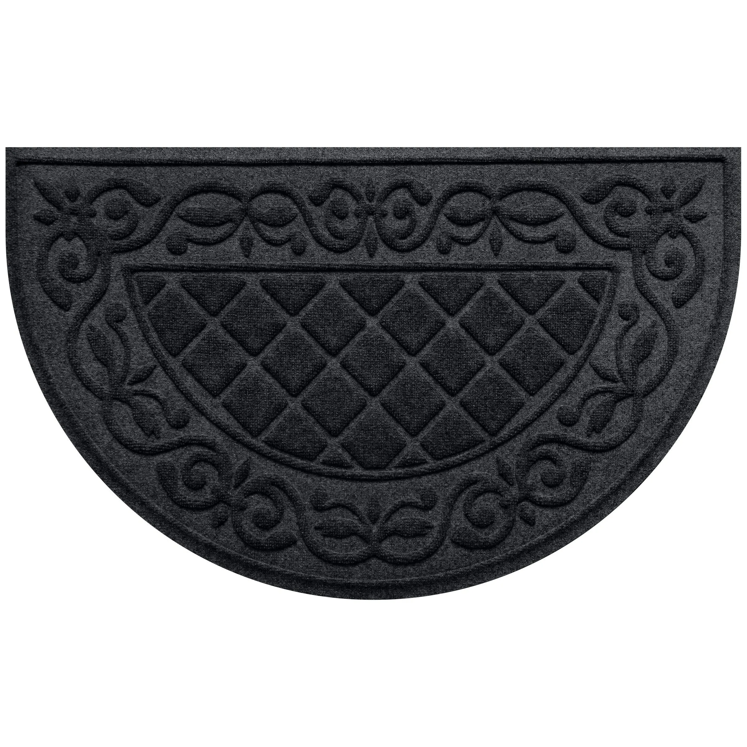 WaterHog Tristan 24x39 Indoor/Outdoor Half Round Door Mat