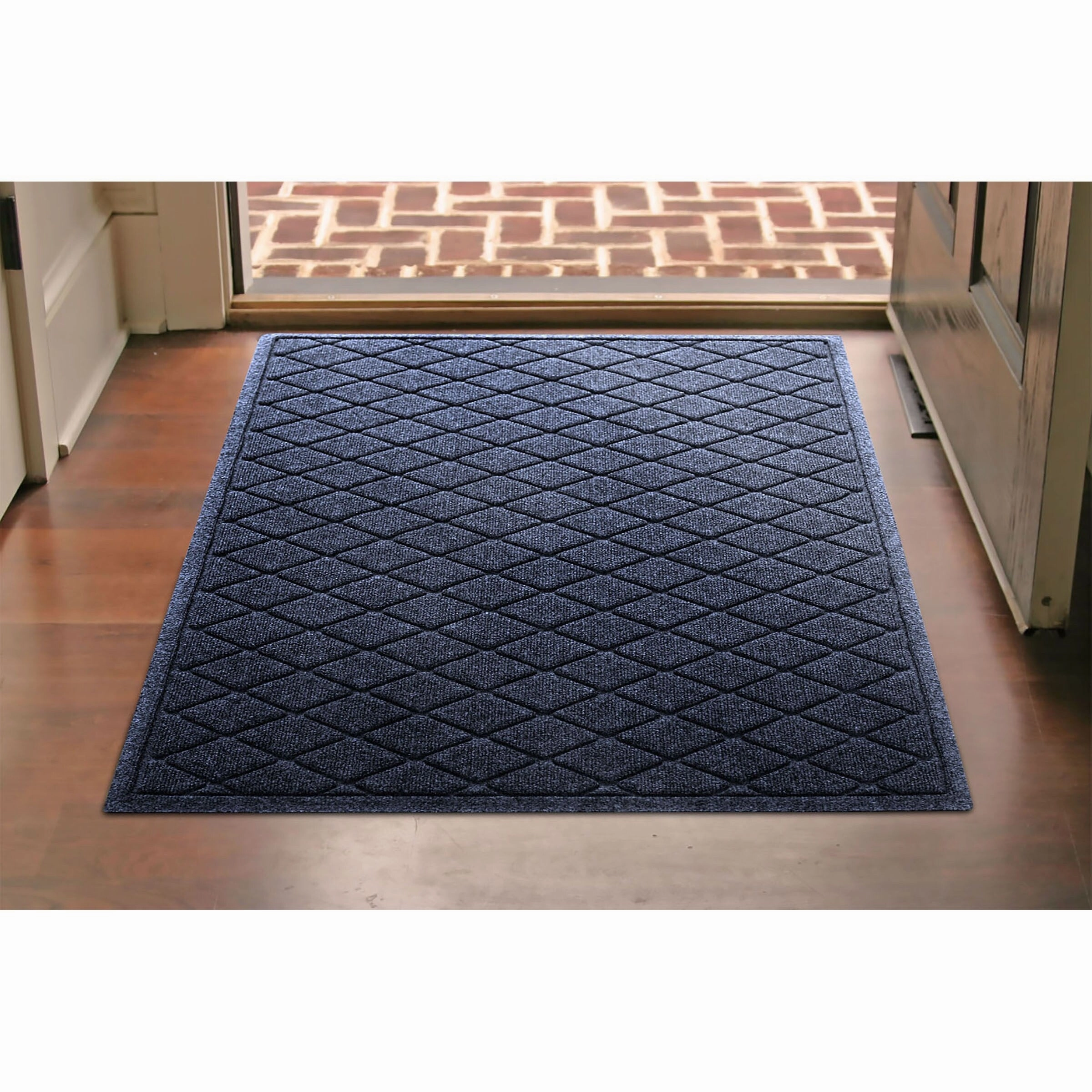 WaterHog Argyle 23 in. x 35 in. Door Mat