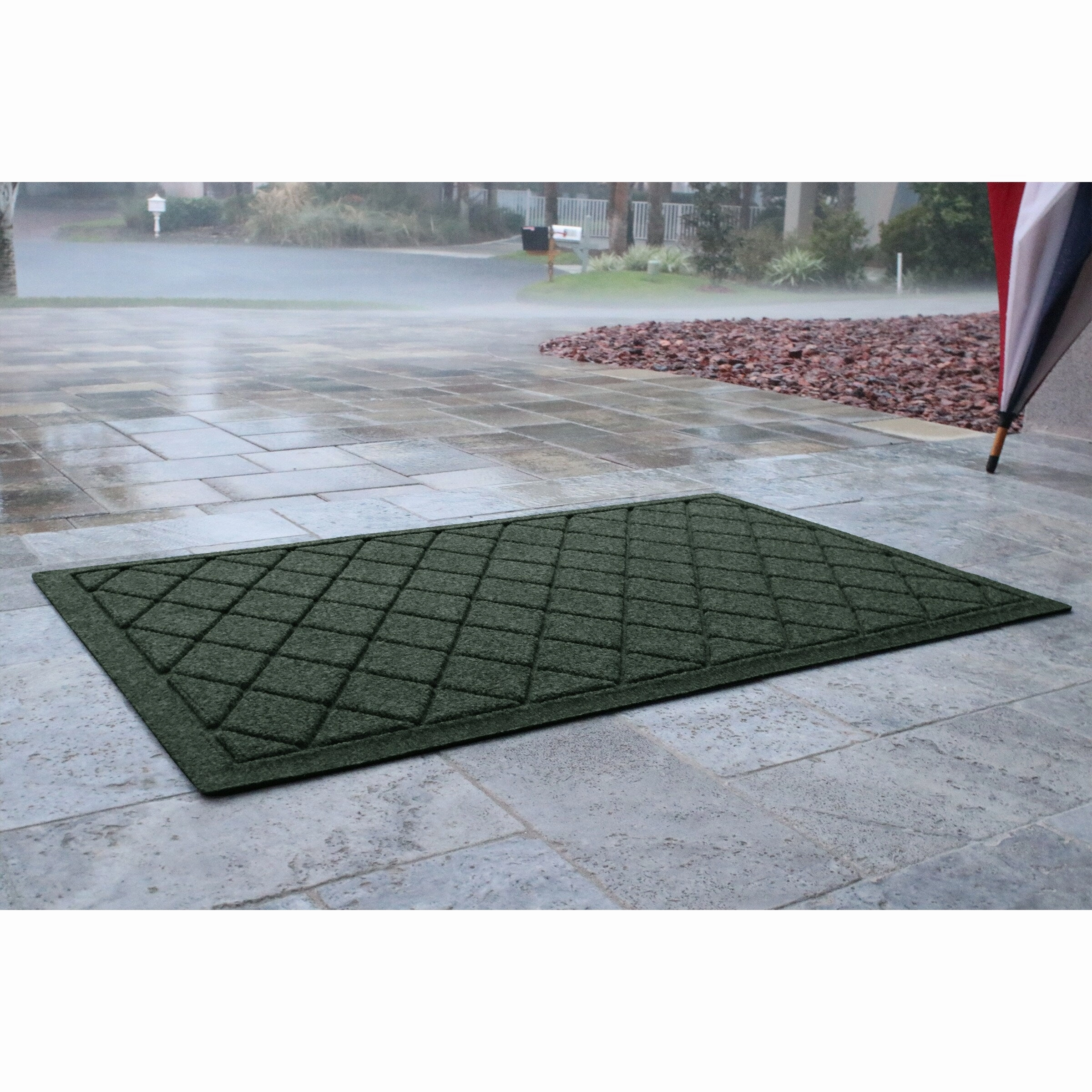 WaterHog Argyle 23 in. x 35 in. Door Mat