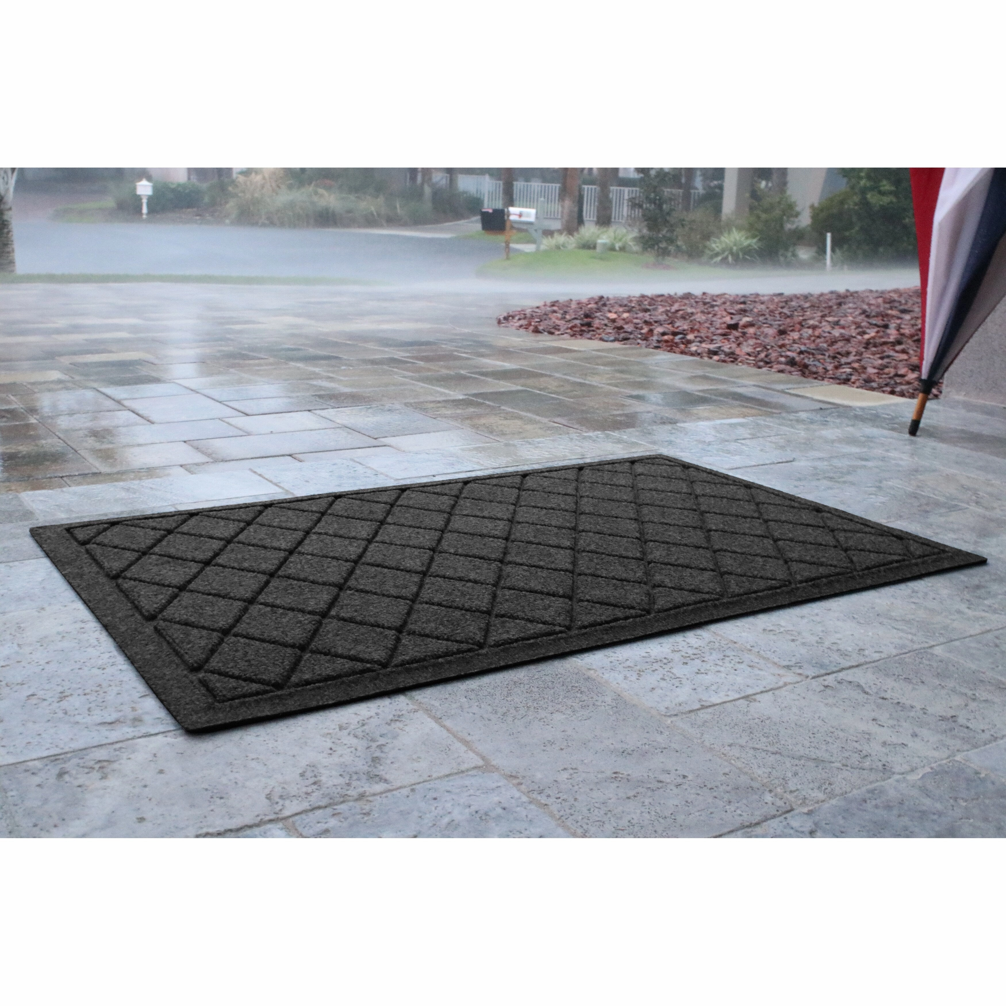 WaterHog Argyle 23 in. x 35 in. Door Mat