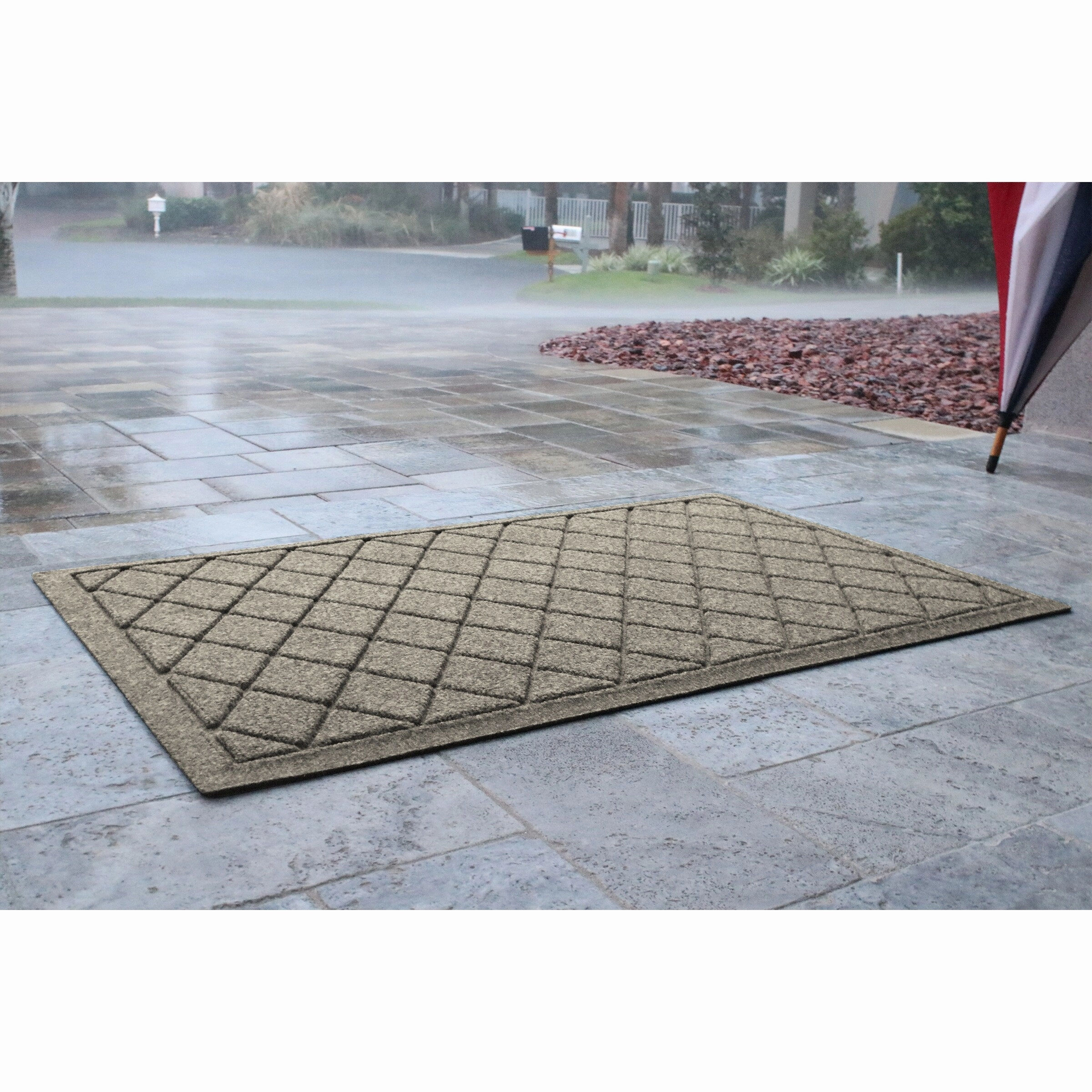 WaterHog Argyle 23 in. x 35 in. Door Mat