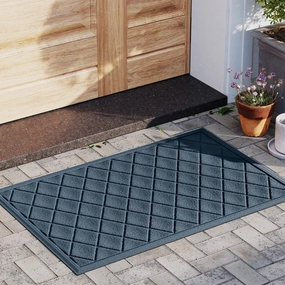 WaterHog Argyle 23 in. x 35 in. Door Mat