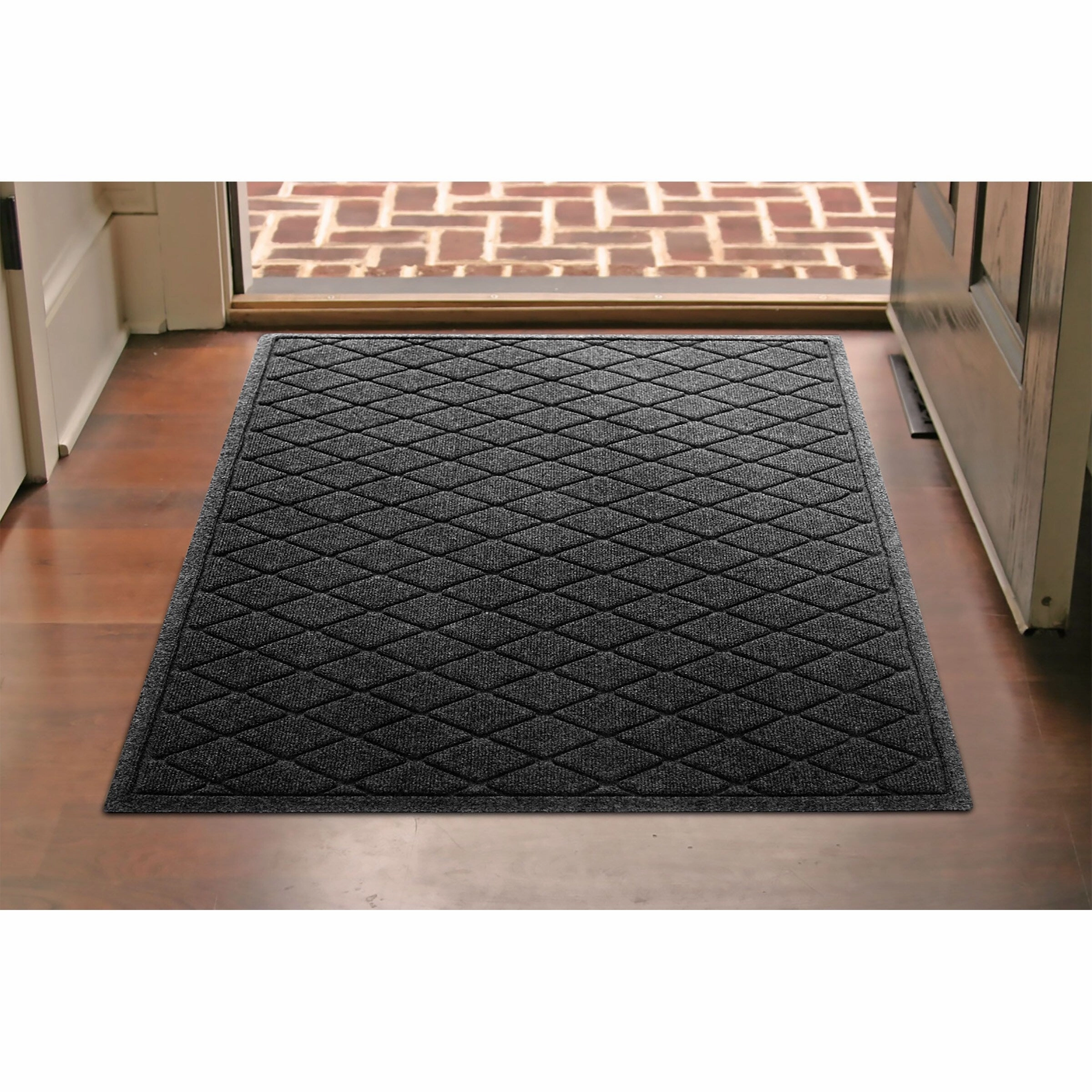 WaterHog Argyle 23 in. x 35 in. Door Mat