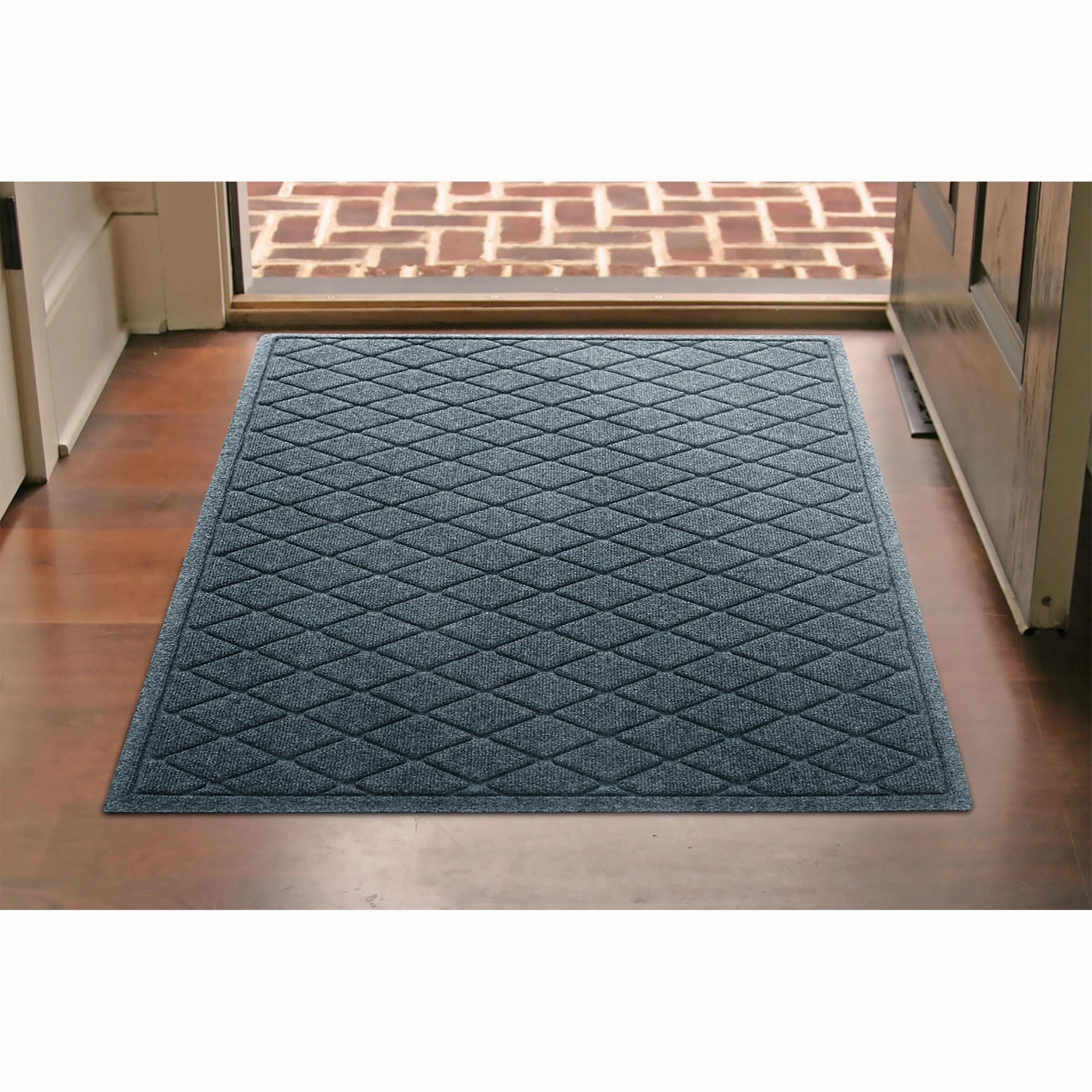 WaterHog Argyle 23 in. x 35 in. Door Mat