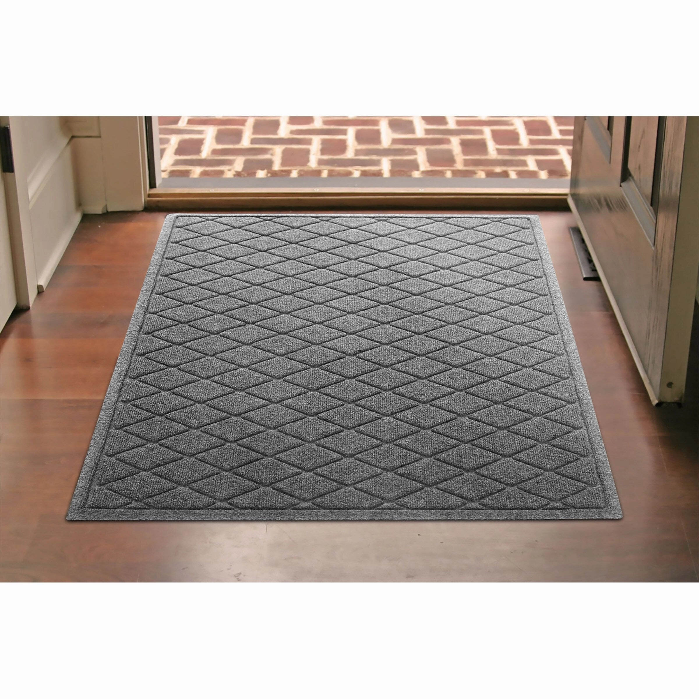 WaterHog Argyle 23 in. x 35 in. Door Mat