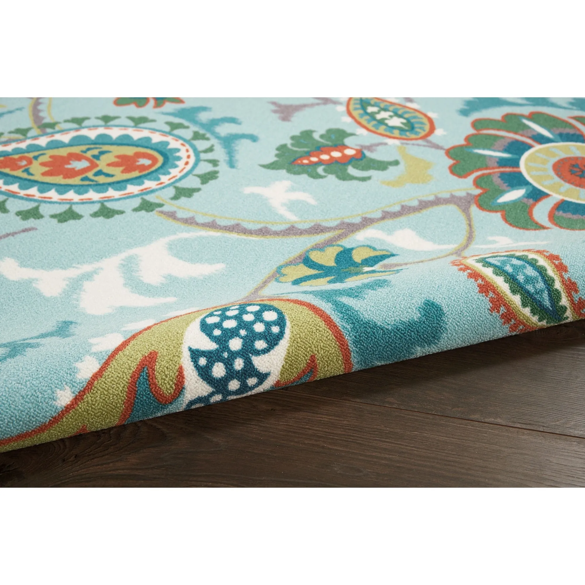 Waverly Sun N' Shade Paisley Indoor/ Outdoor Area Rug
