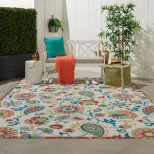 Waverly Sun N' Shade Paisley Indoor/ Outdoor Area Rug