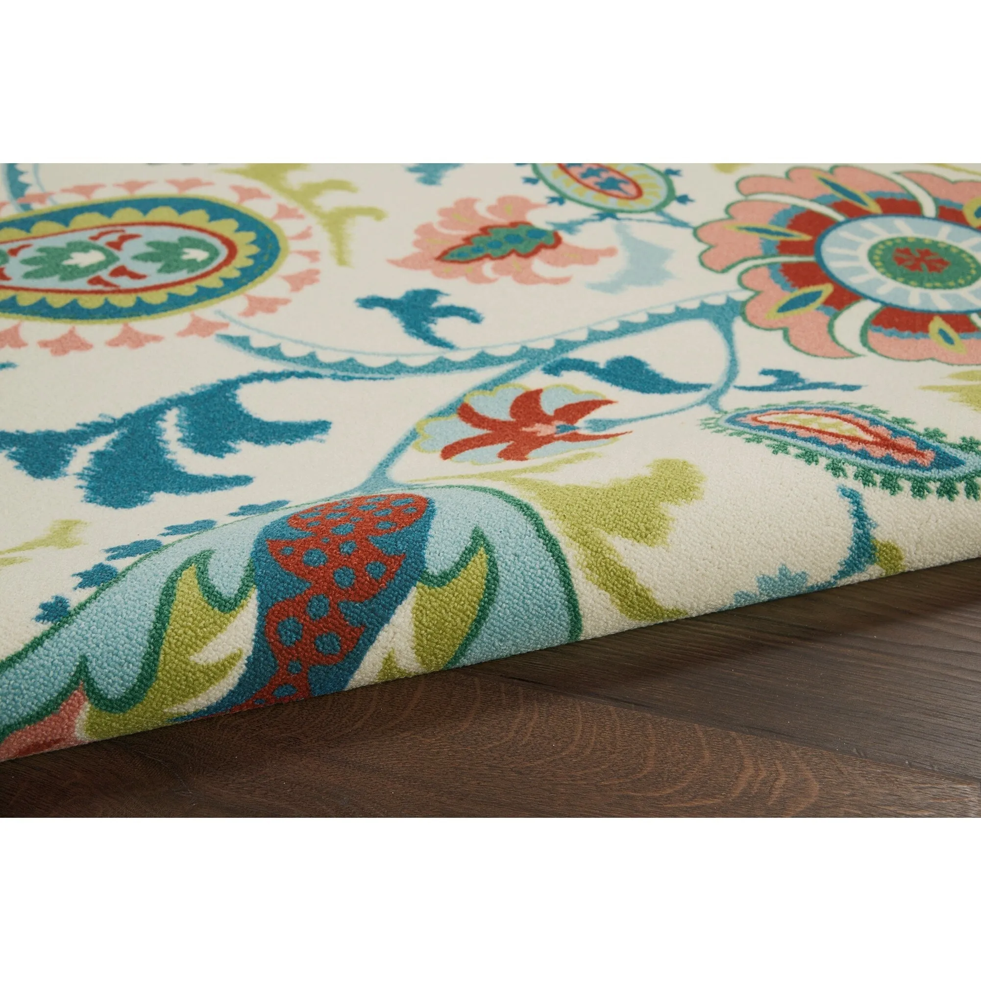 Waverly Sun N' Shade Paisley Indoor/ Outdoor Area Rug