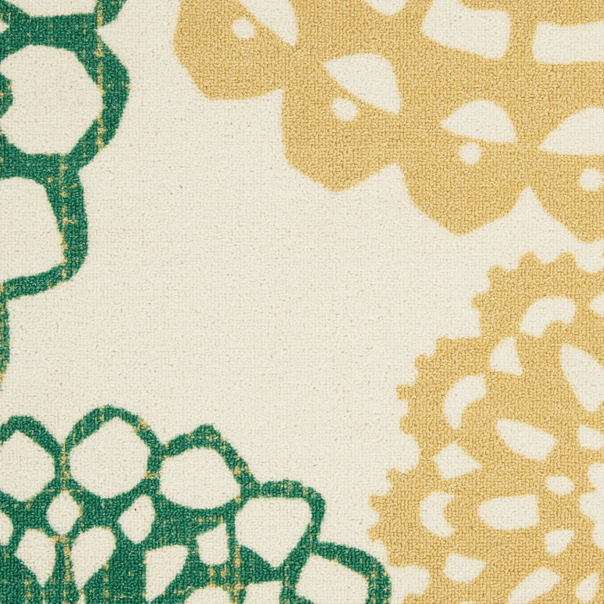 Waverly Sun N' Shade Retro Floral Indoor/ Outdoor Area Rug