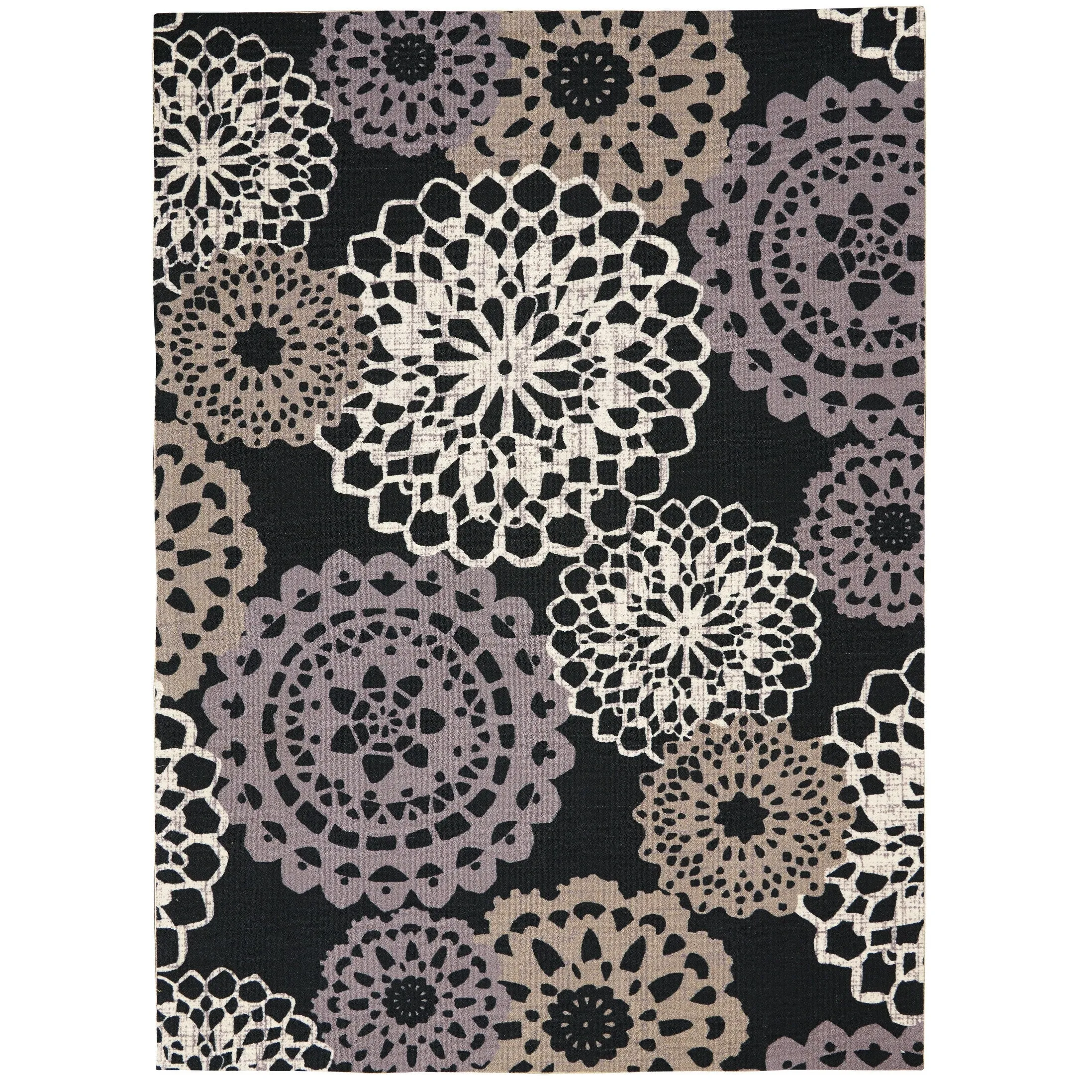 Waverly Sun N' Shade Retro Floral Indoor/ Outdoor Area Rug