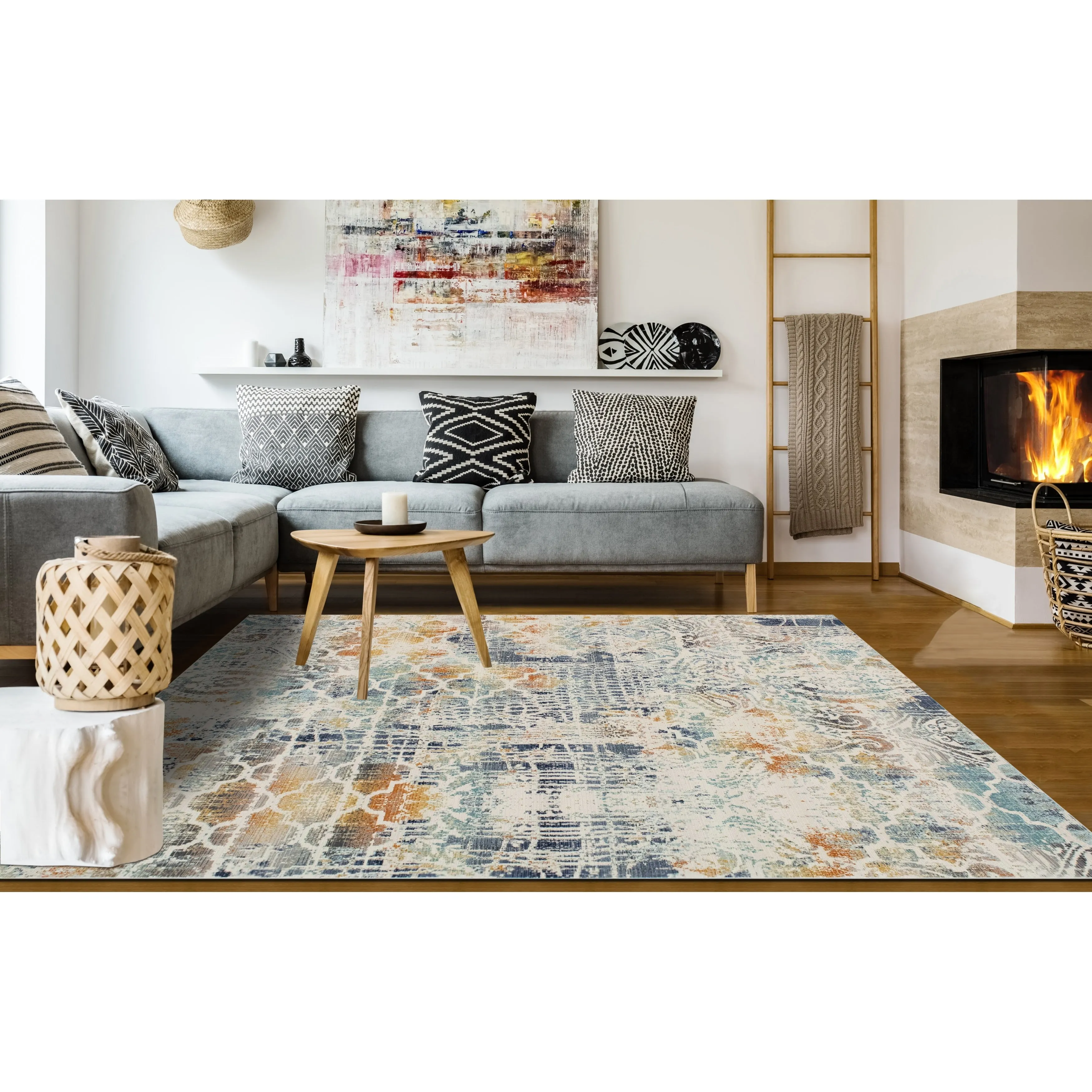 Webster Low-Pile Todd Rug