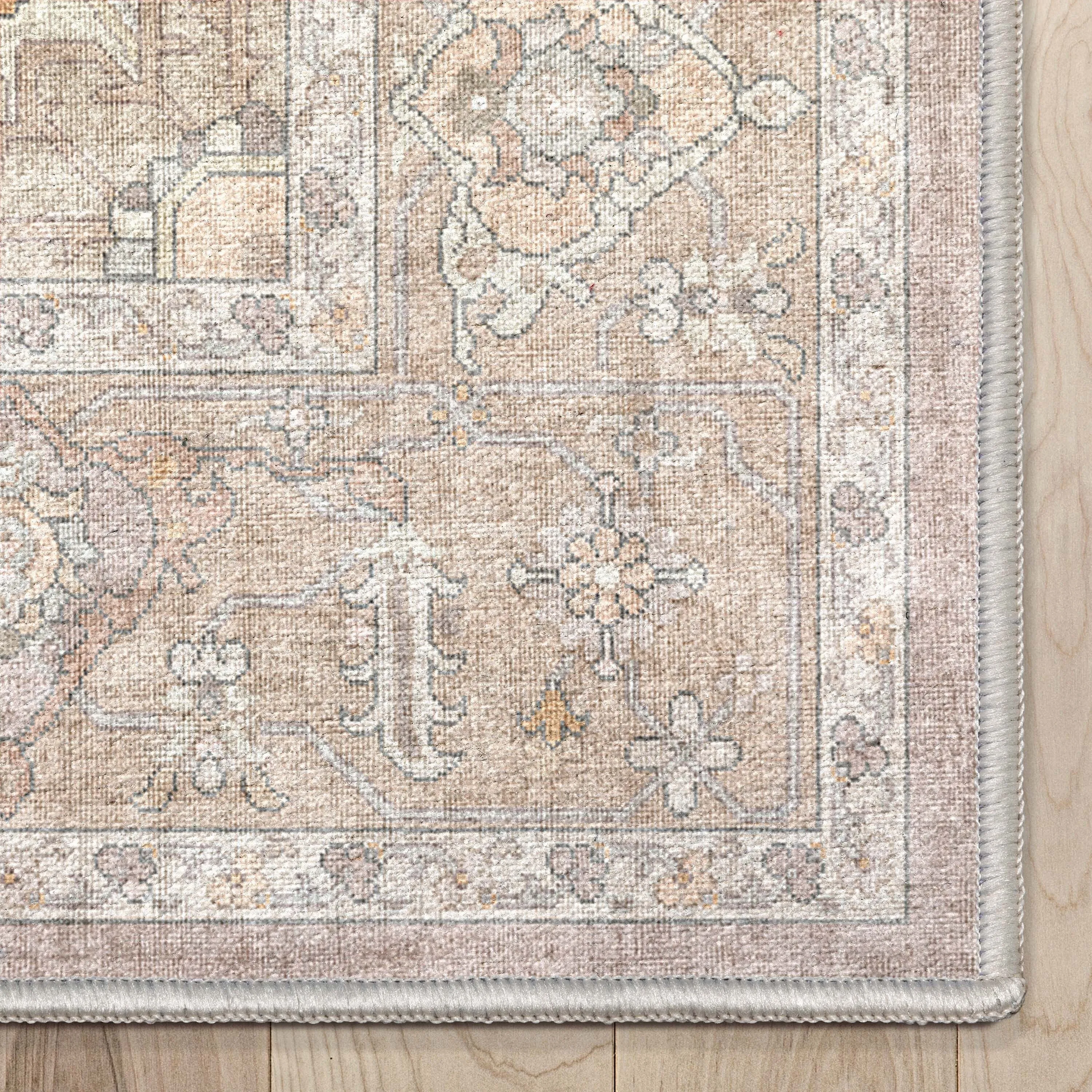 Well Woven Apollo Antigua Persian Oriental Machine Washable Area Rug