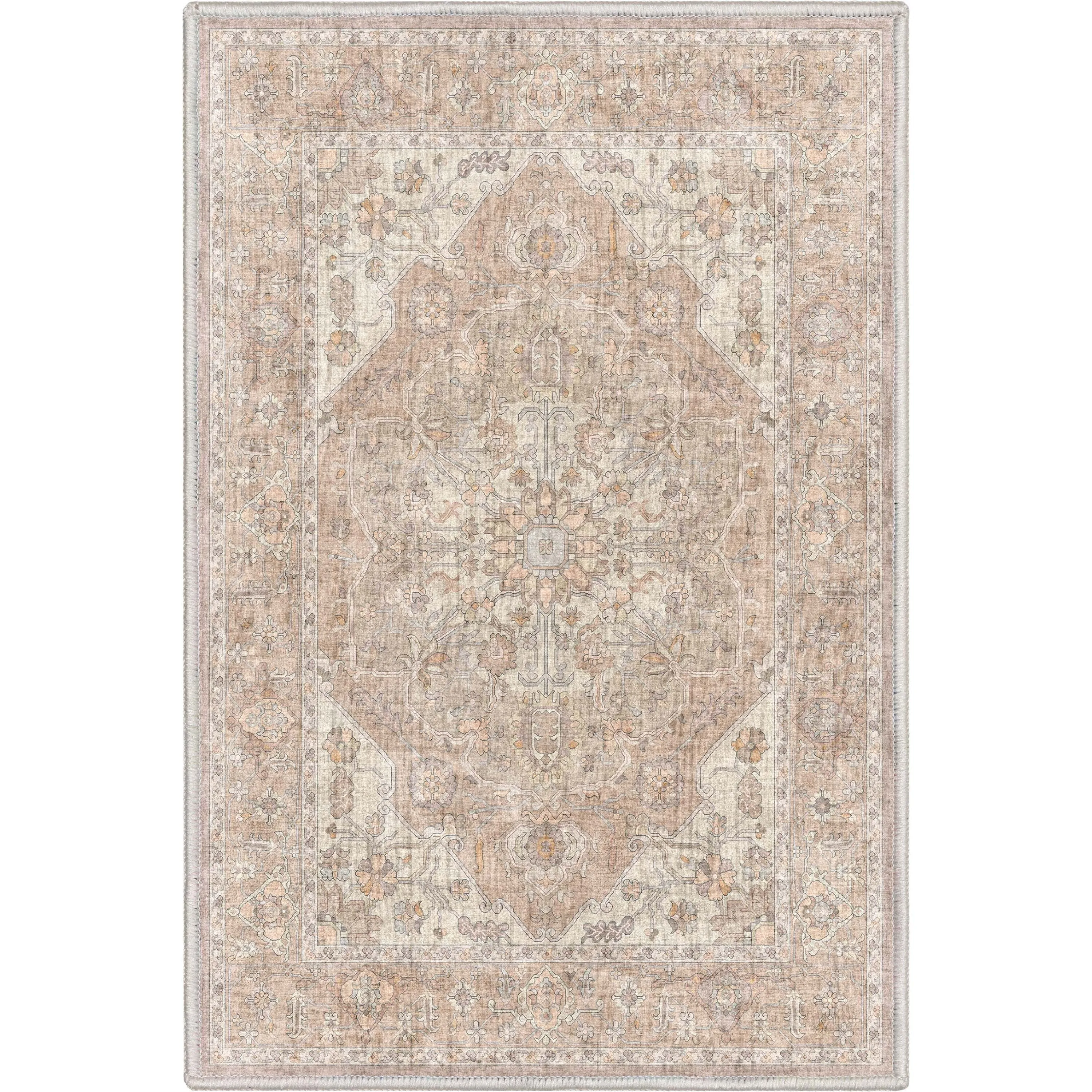 Well Woven Apollo Antigua Persian Oriental Machine Washable Area Rug