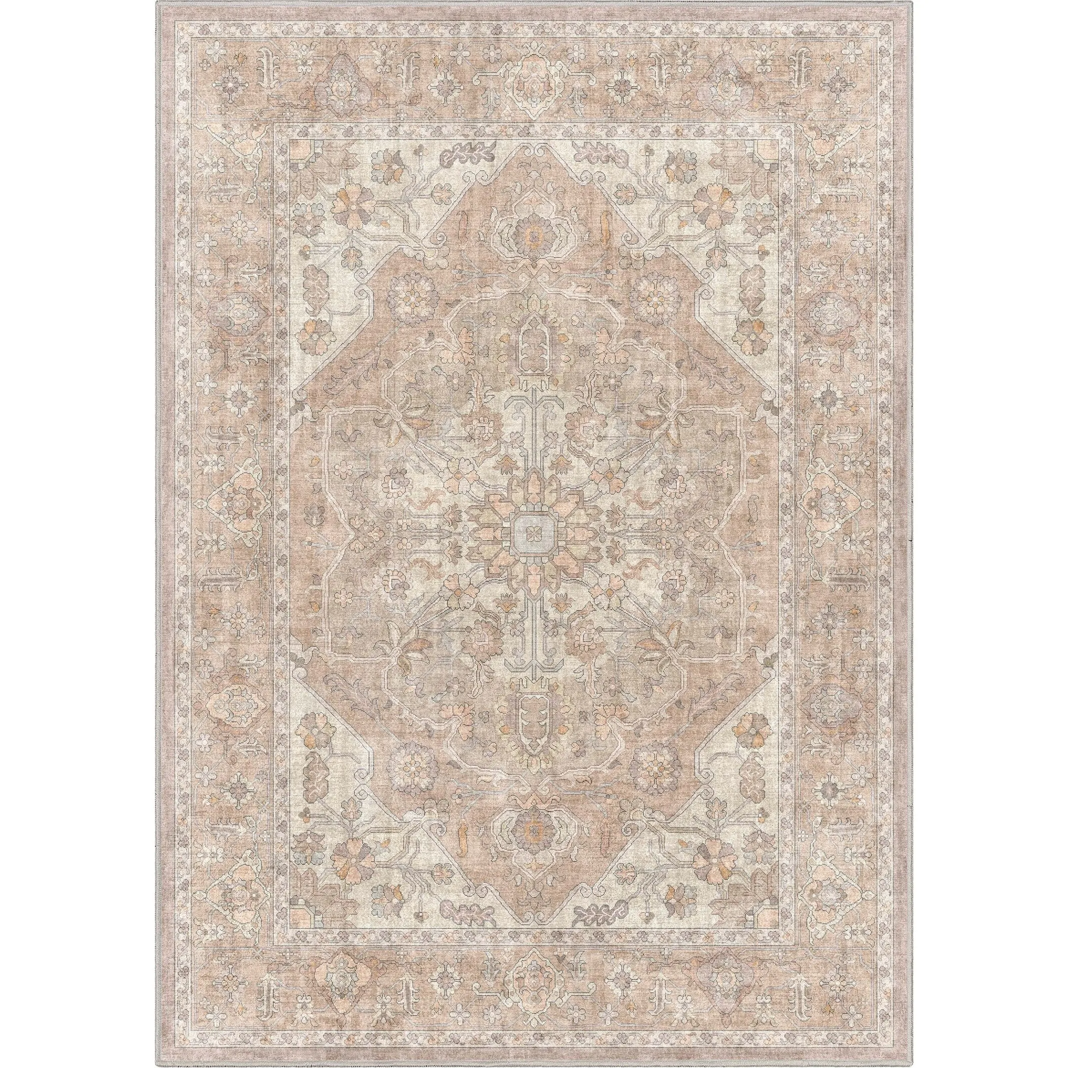 Well Woven Apollo Antigua Persian Oriental Machine Washable Area Rug