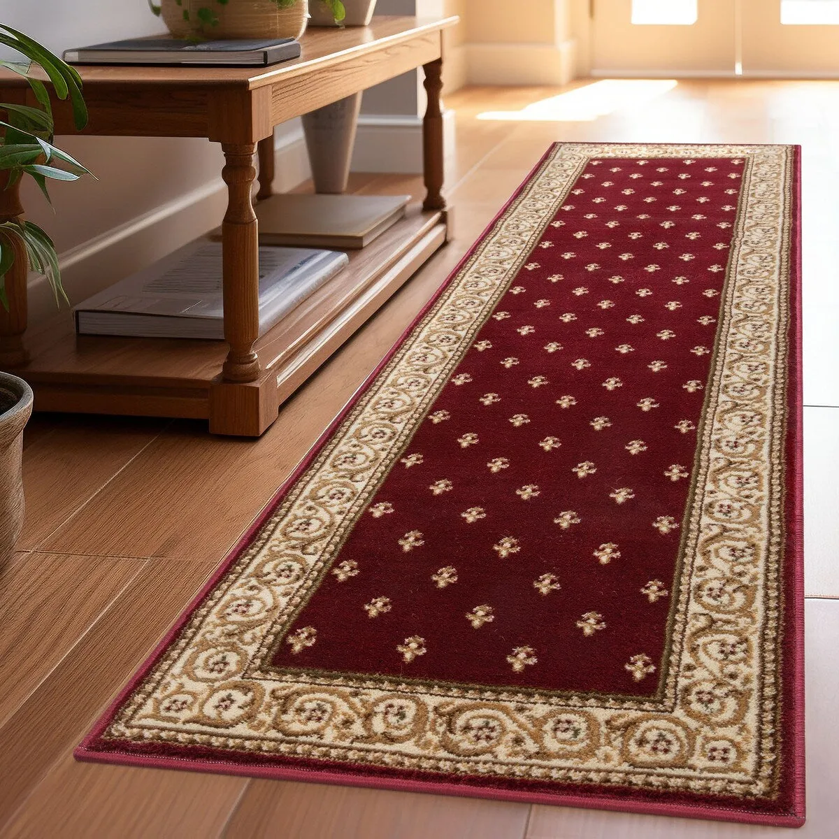 Well Woven Barclay Fleur De Lis Traditional Oriental Living Room Rug