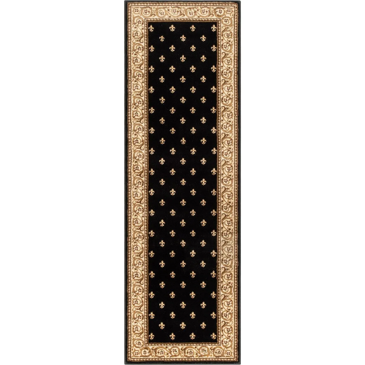 Well Woven Barclay Fleur De Lis Traditional Oriental Living Room Rug