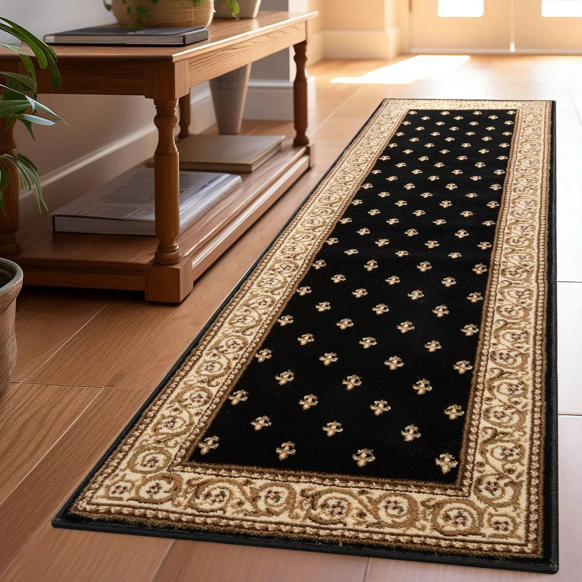 Well Woven Barclay Fleur De Lis Traditional Oriental Living Room Rug