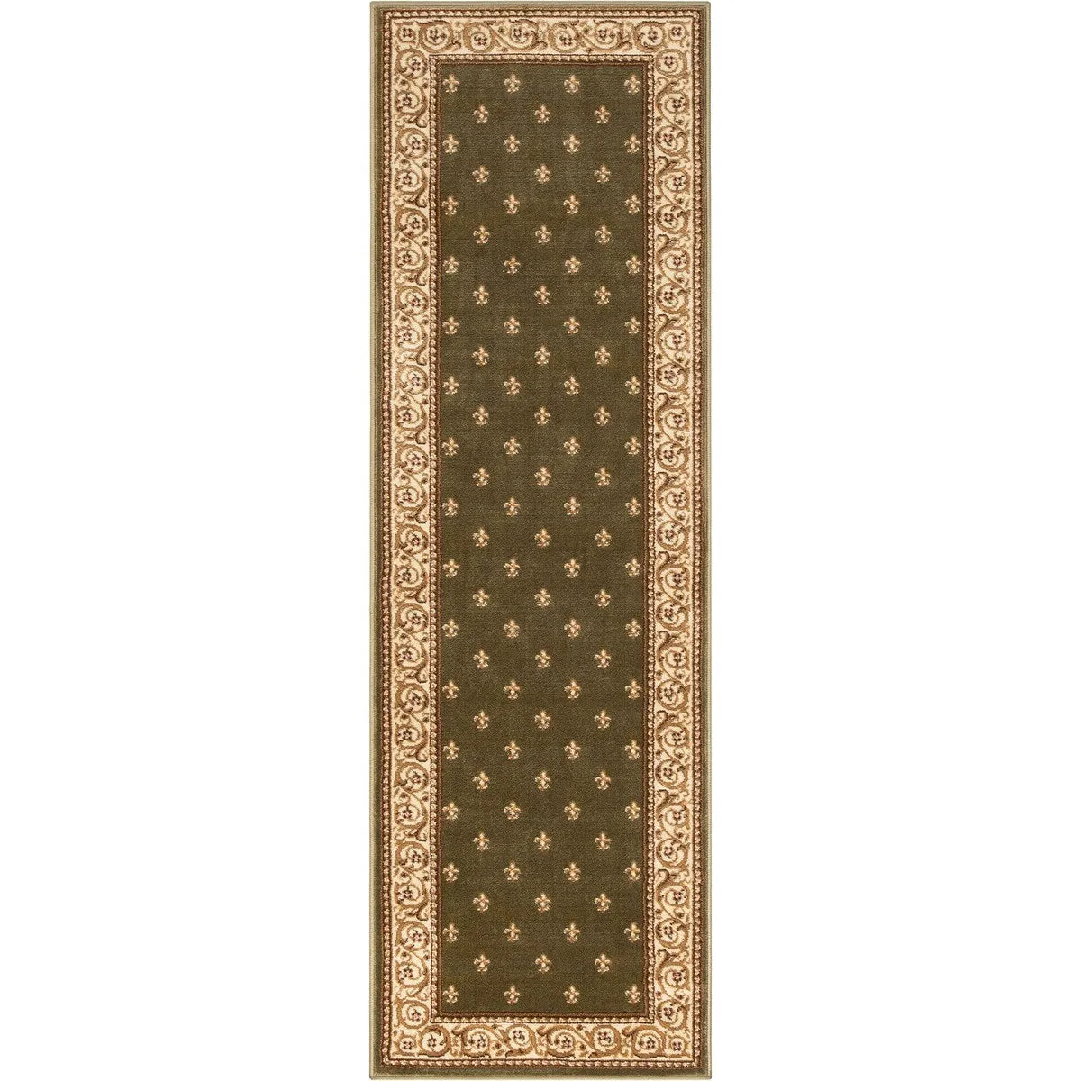 Well Woven Barclay Fleur De Lis Traditional Oriental Living Room Rug