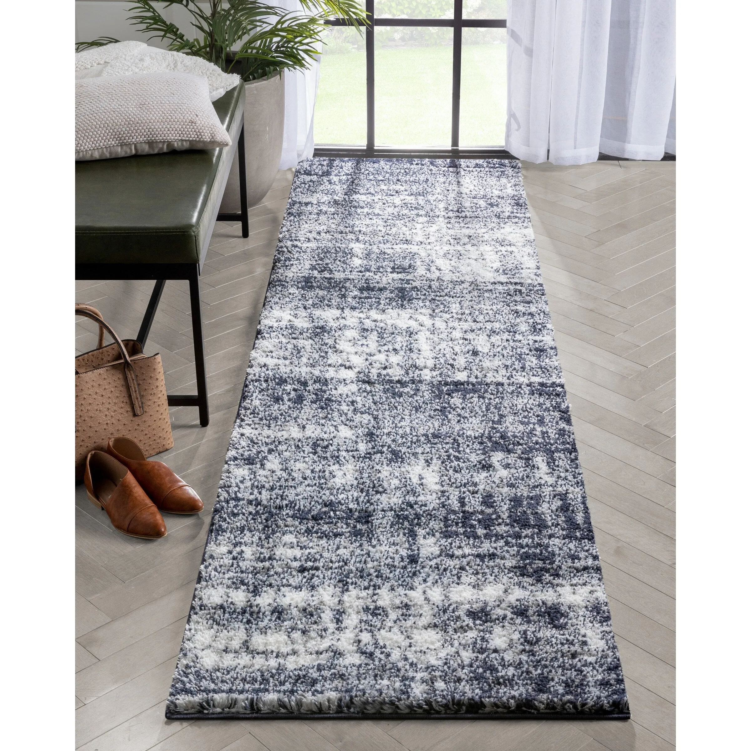 Well Woven Celeste Sintra Mid-Century Modern Geometric Area Rug