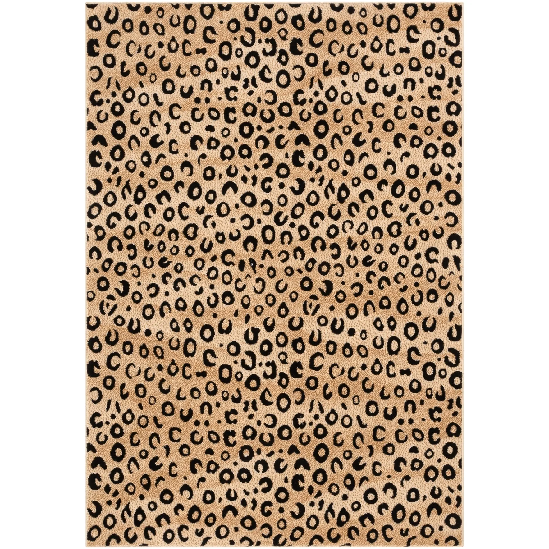 Well Woven Dulcet Leopard Animal Print Modern Leopard Area Rug