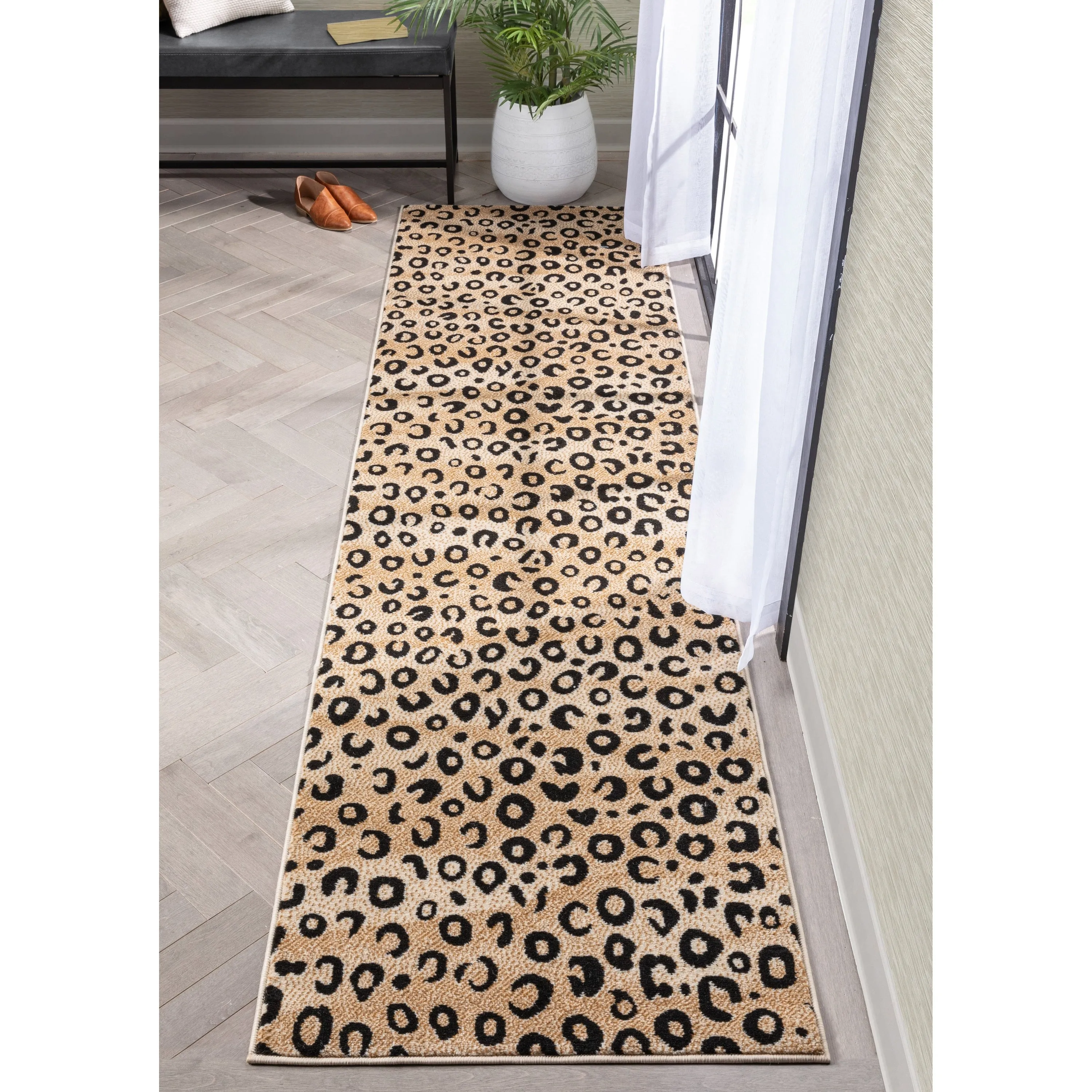 Well Woven Dulcet Leopard Animal Print Modern Leopard Area Rug