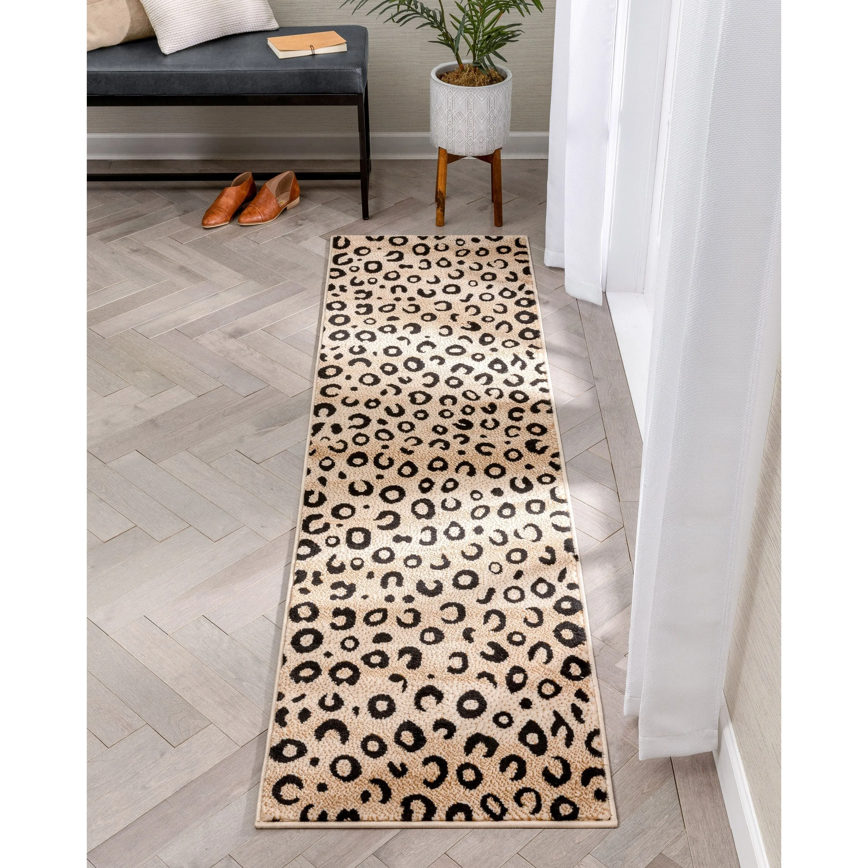 Well Woven Dulcet Leopard Animal Print Modern Leopard Area Rug