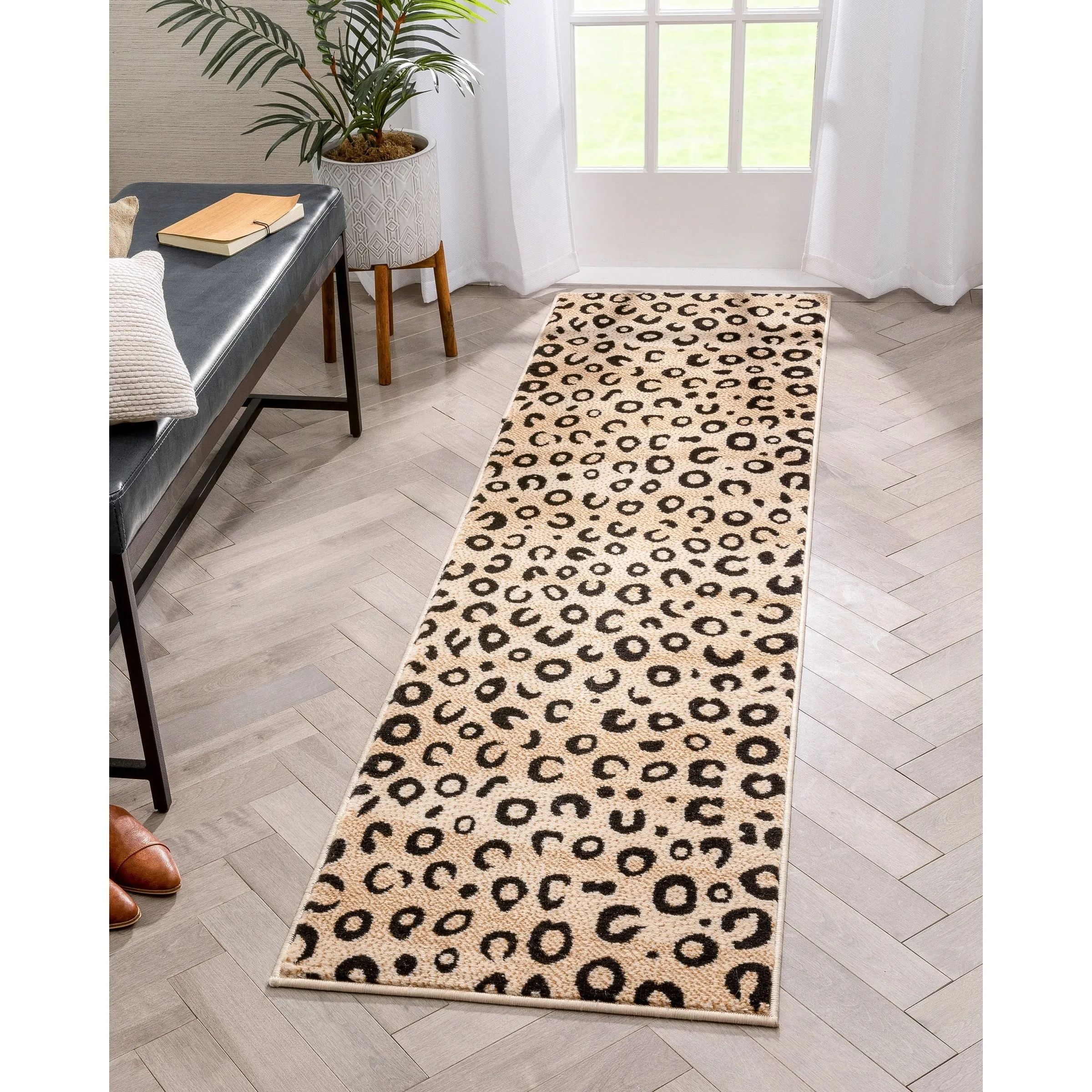 Well Woven Dulcet Leopard Animal Print Modern Leopard Area Rug