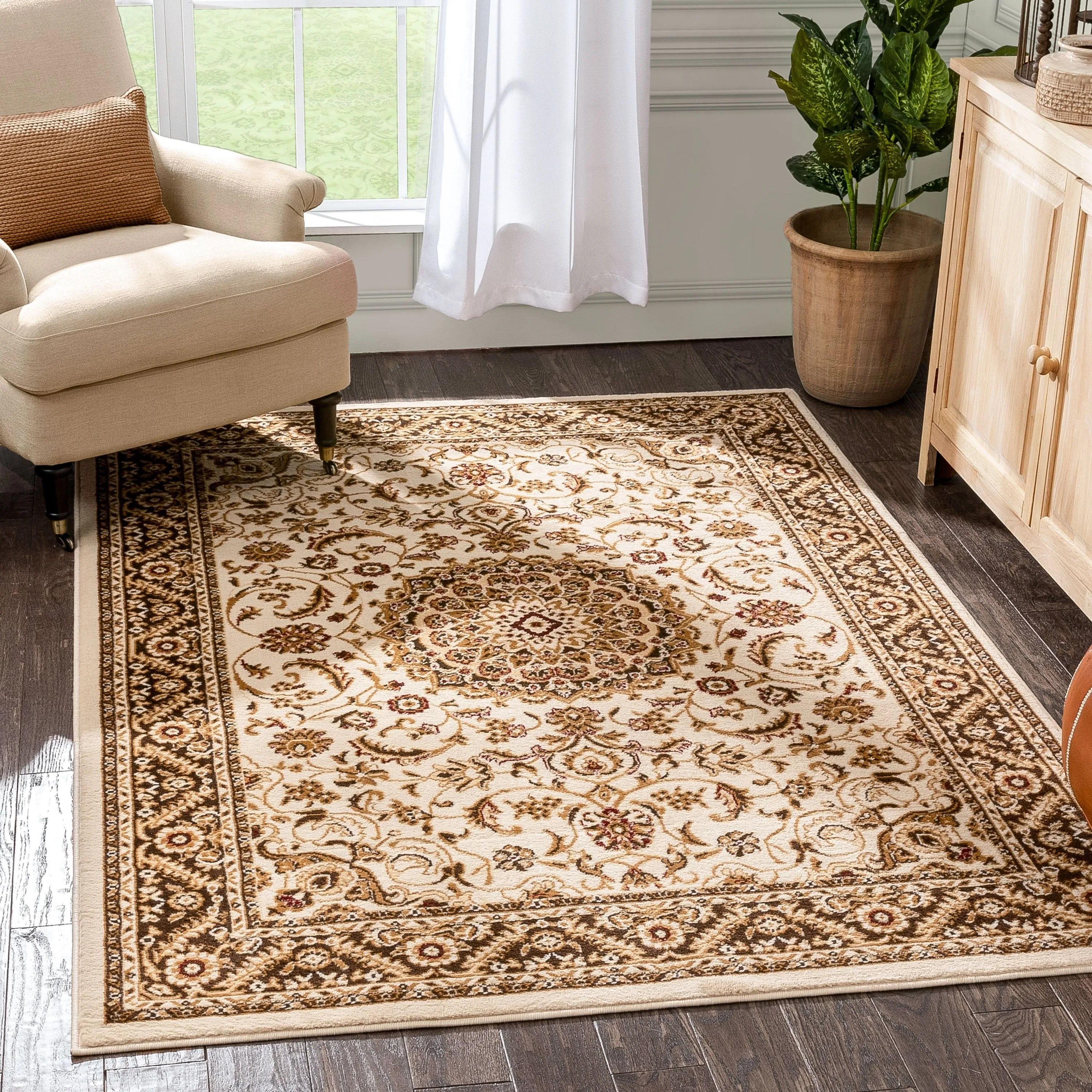 Well Woven Dulcet Mykonos Traditional Oriental Persian Area Rug