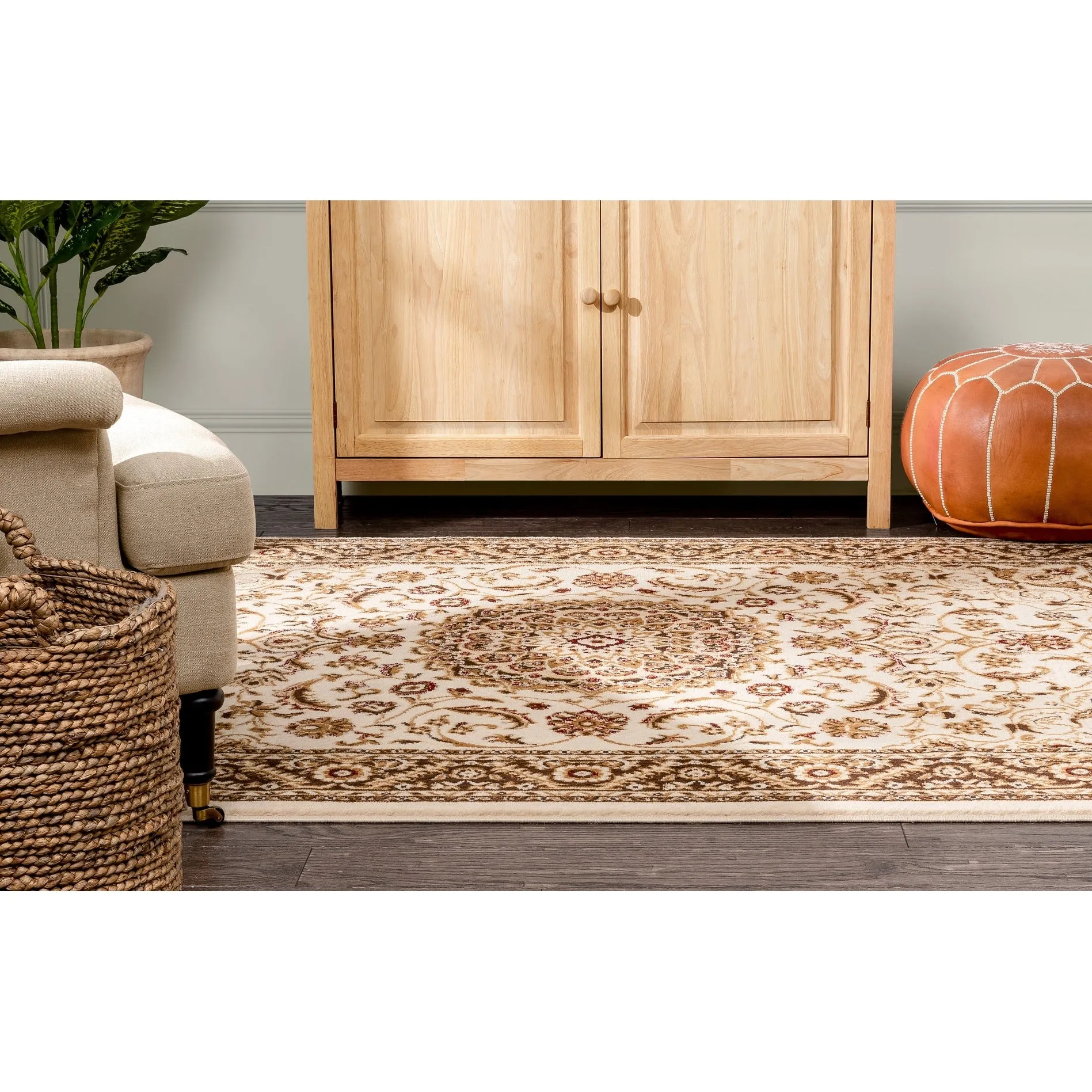 Well Woven Dulcet Mykonos Traditional Oriental Persian Area Rug