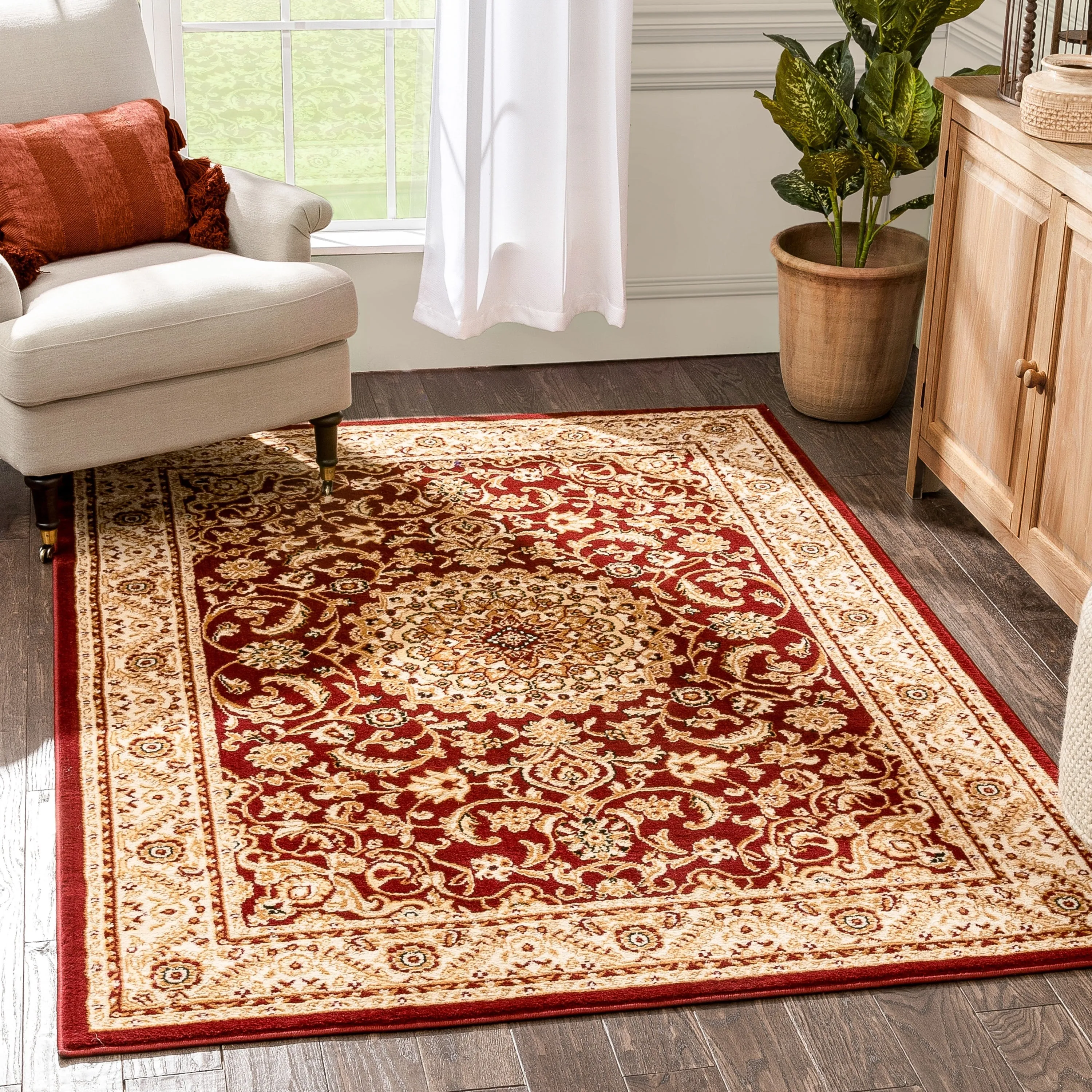 Well Woven Dulcet Mykonos Traditional Oriental Persian Area Rug
