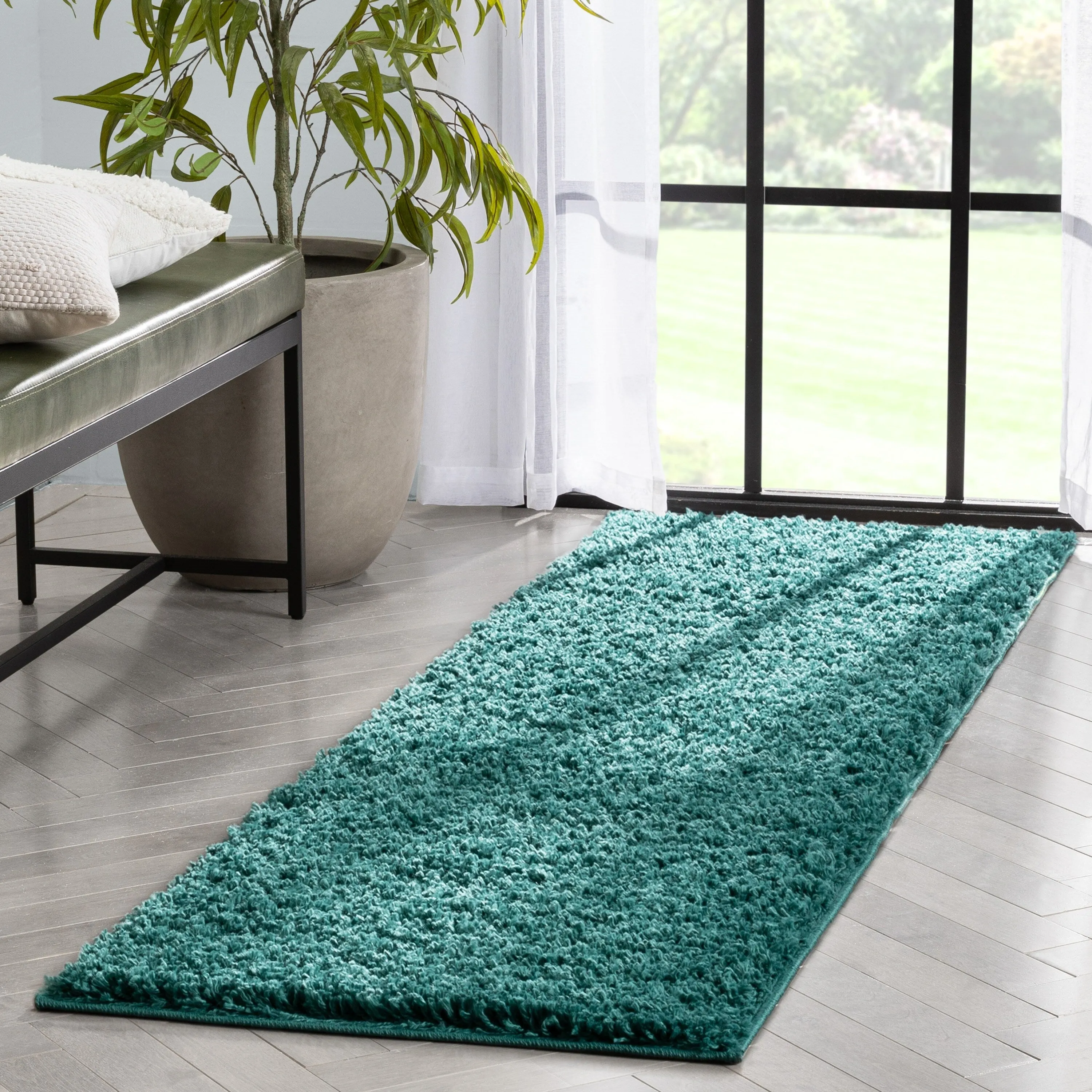 Well Woven Elle Basics Emerson Shag Area Rug