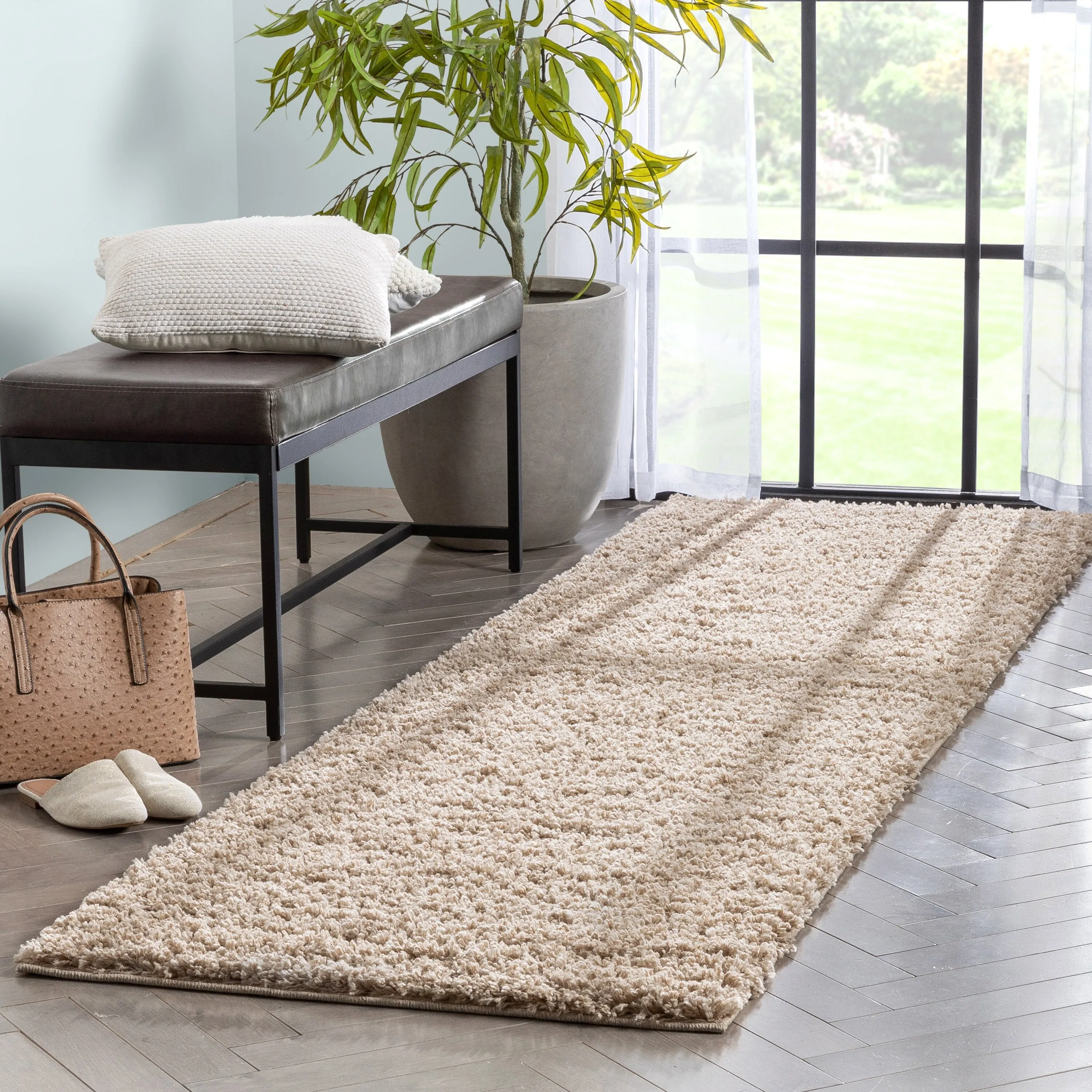 Well Woven Elle Basics Emerson Shag Area Rug