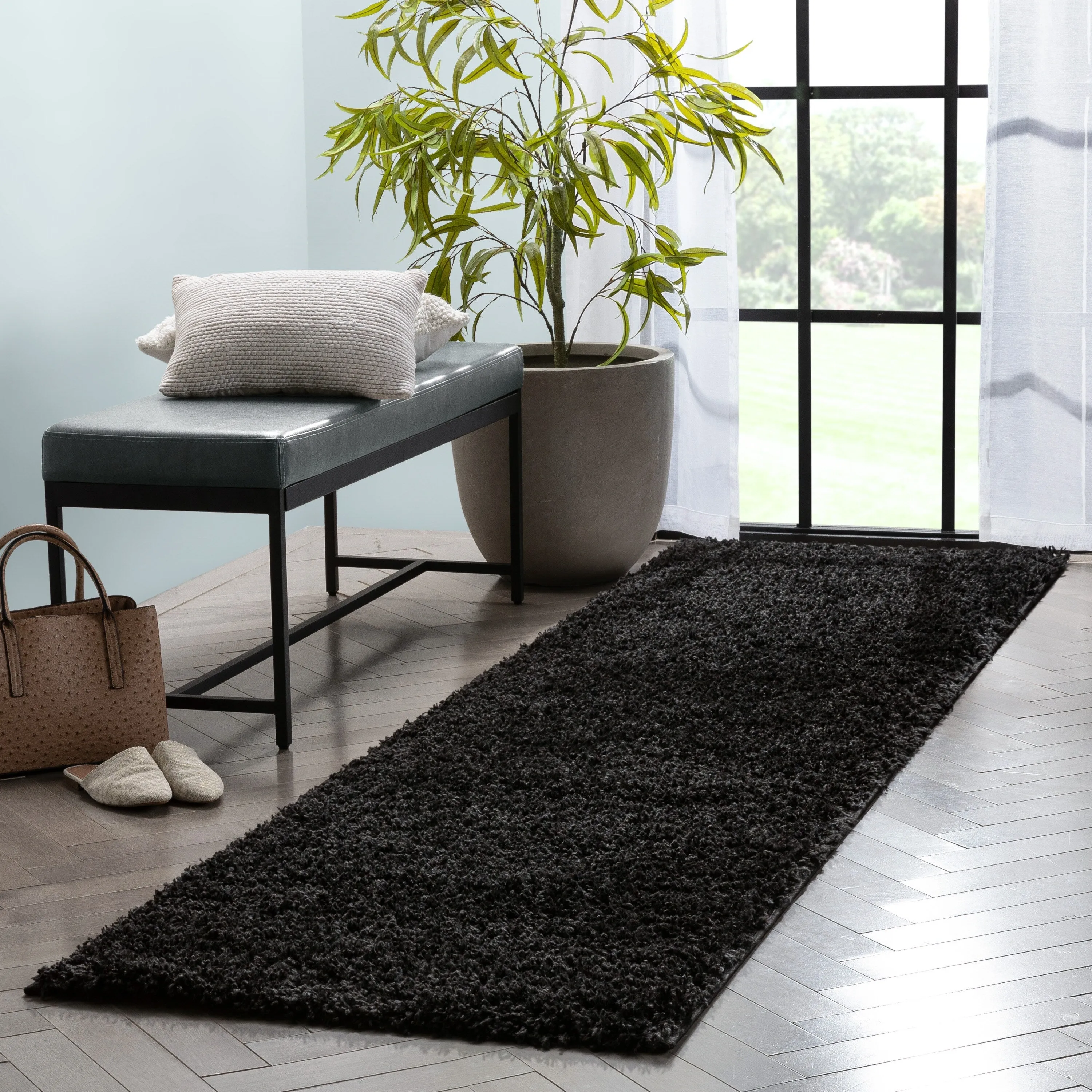 Well Woven Elle Basics Emerson Shag Area Rug