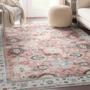 Well Woven Elle Basics Gala Vintage Botanical Washable Rug