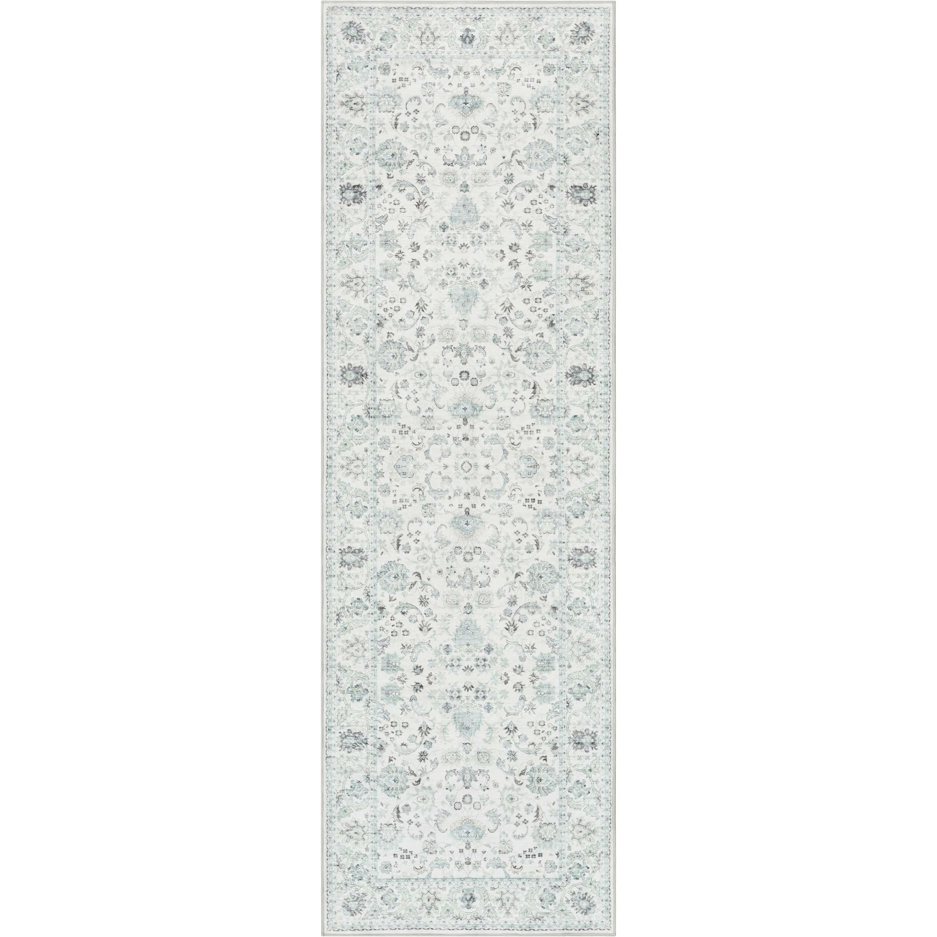 Well Woven Elle Basics Silk Vintage Oriental Washable Rug