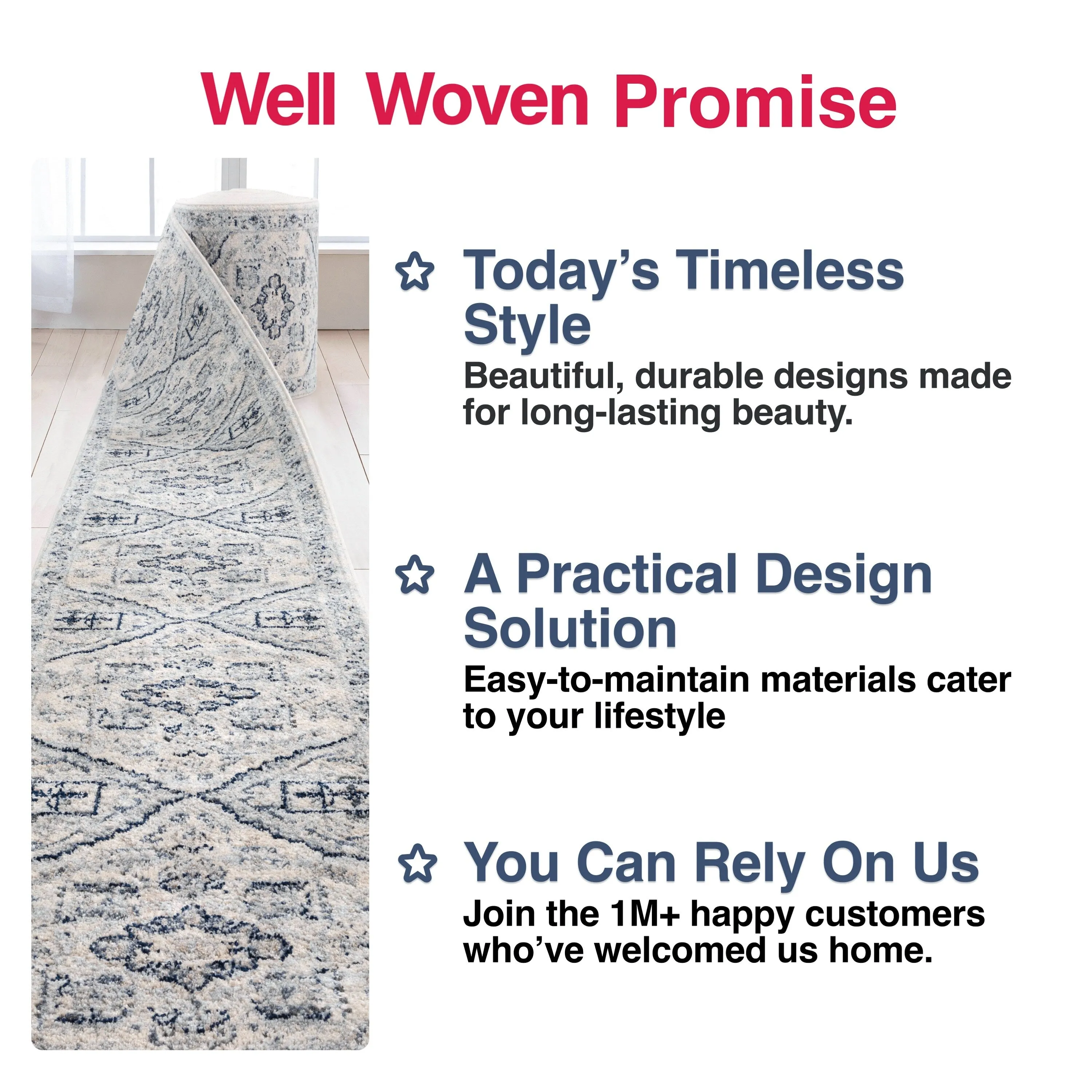 Well Woven Omaha Camilla Vintage Oriental Soft Rug