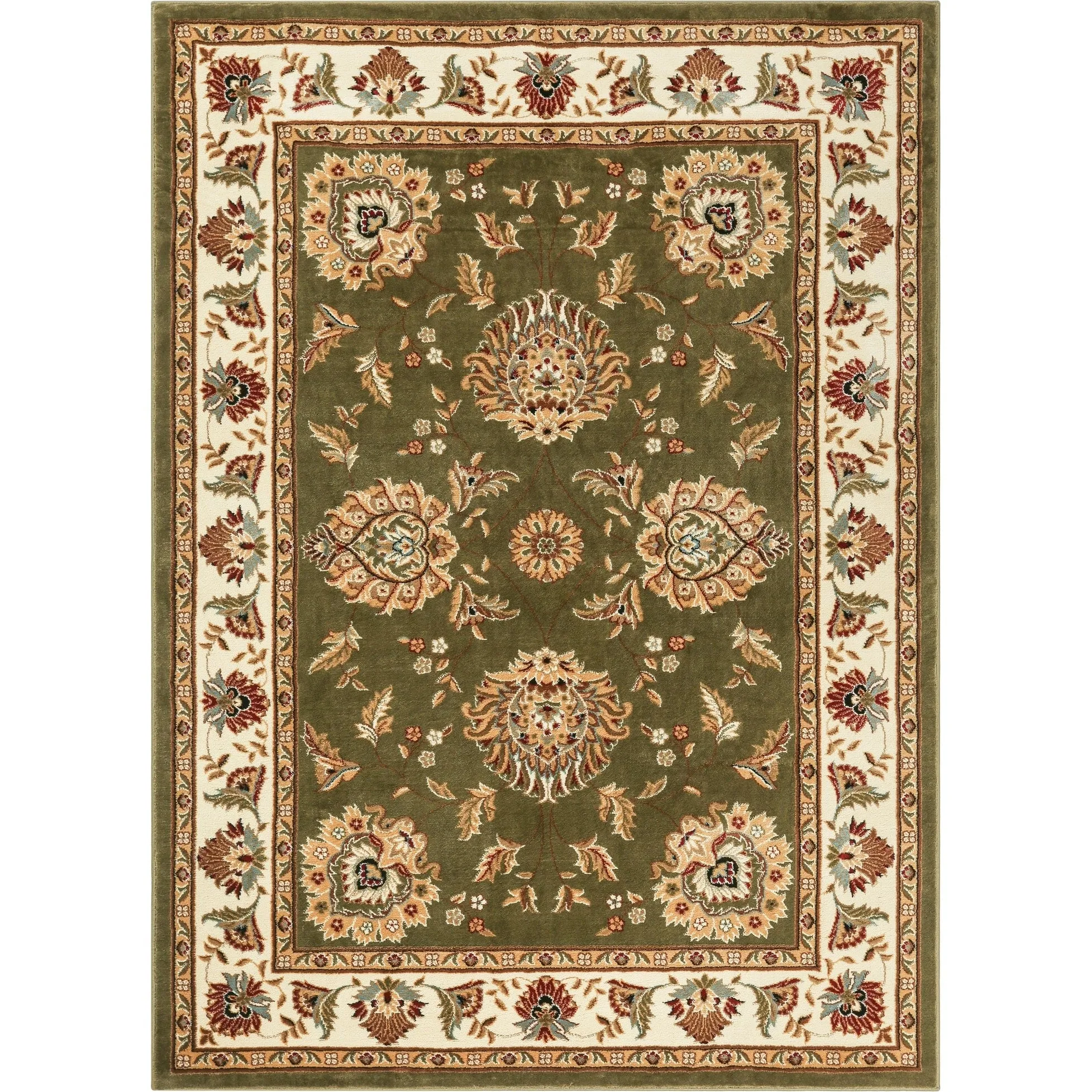 Well Woven Timeless Abbasi Oriental Persian Traditional Area Rug