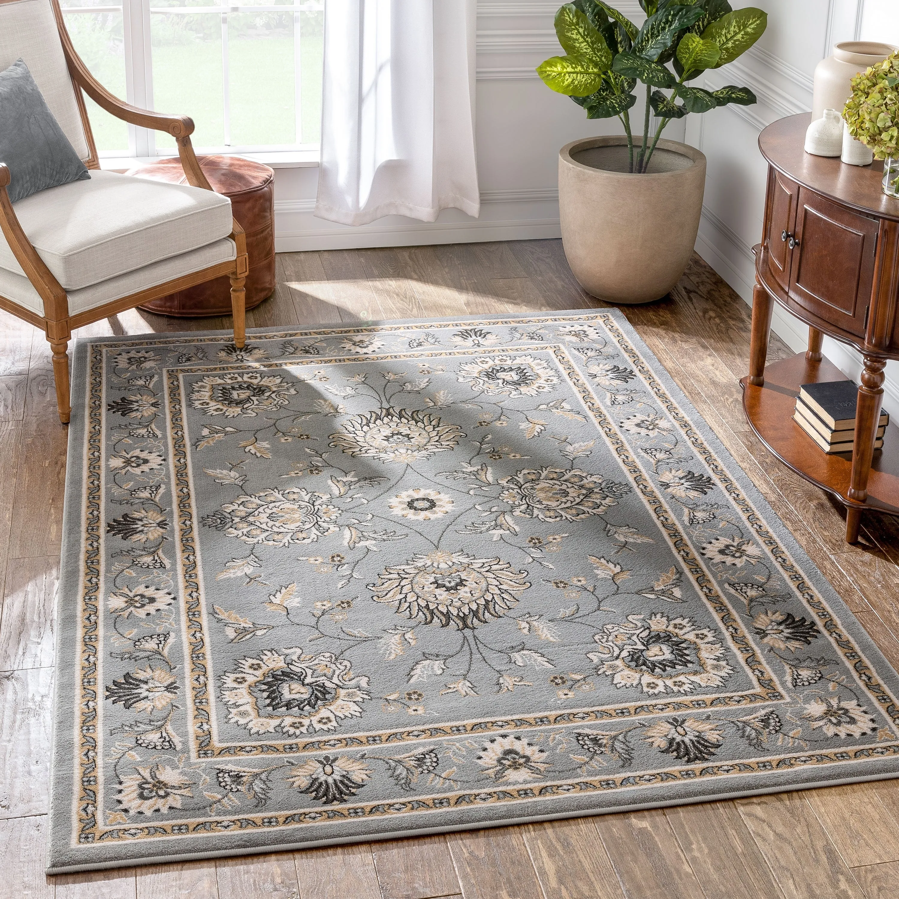 Well Woven Timeless Abbasi Oriental Persian Traditional Area Rug