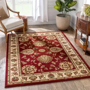 Well Woven Timeless Abbasi Oriental Persian Traditional Area Rug